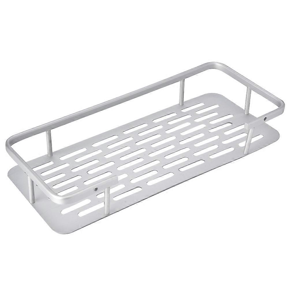 Aluminum Wall Mounted Storage Shelf Rack Bathroom Kitchen