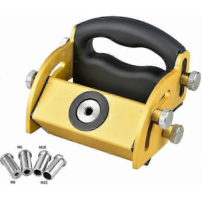 Woodworking Tools With Inclined Hole Drilling, Lightweight Sturdy Aluminum Alloy Ensures Precision And Durability, Freely Adjustable Angle From 0 To