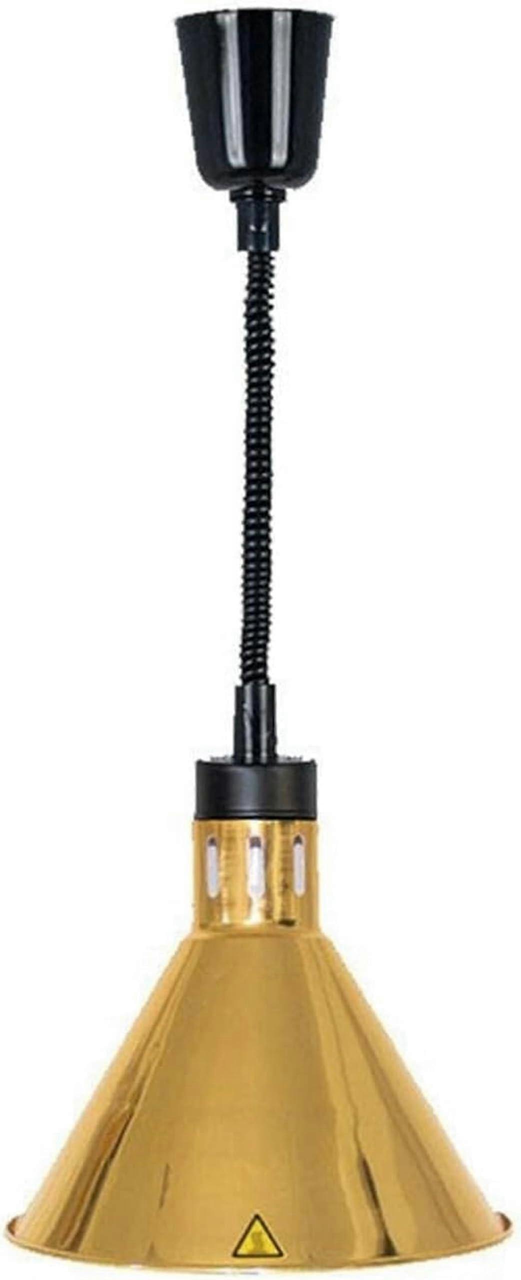Hanging heat lamps for buffet, 250W heat lamp for buffet, gold