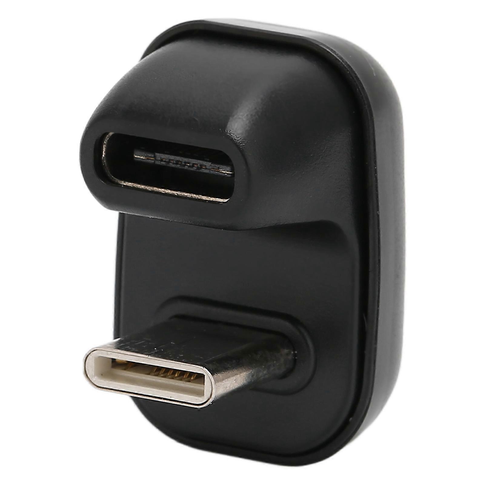U Type Angled Adapter USB 2.0 Interface Type C Male to Type C Female Extension for Mobile Phone Type C Male to Type C Female U Type 2.0