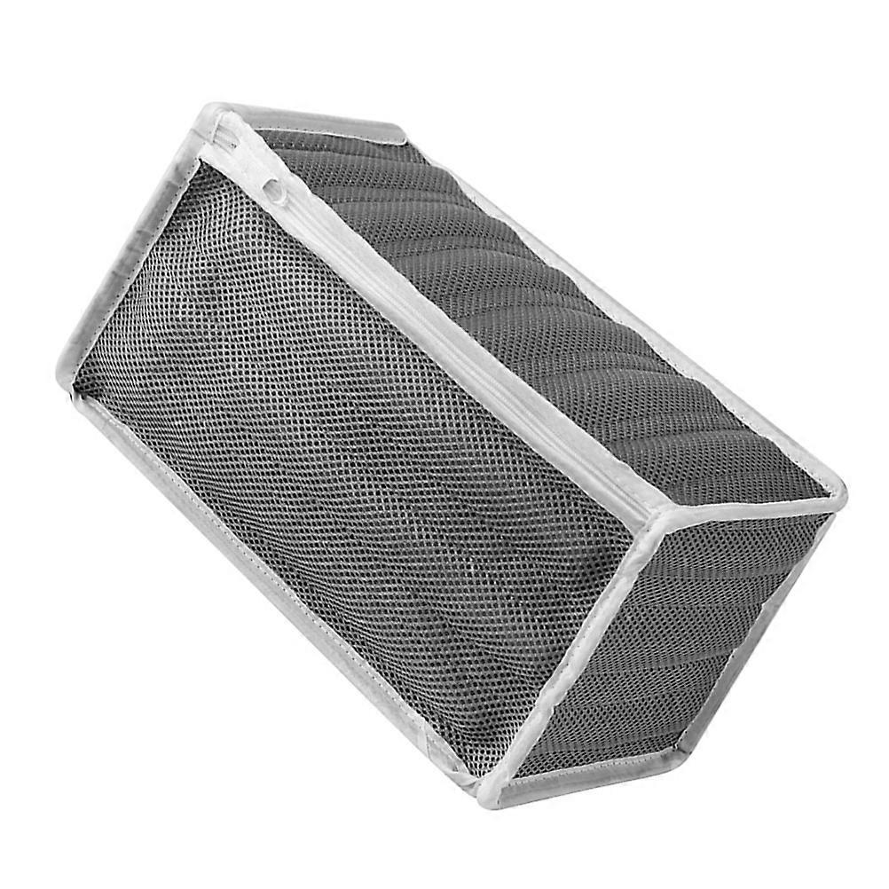 Shoes Laundry Bag For Closet Organization Camping Prevent Zipper Rust Simple Design Polyester 1Pack