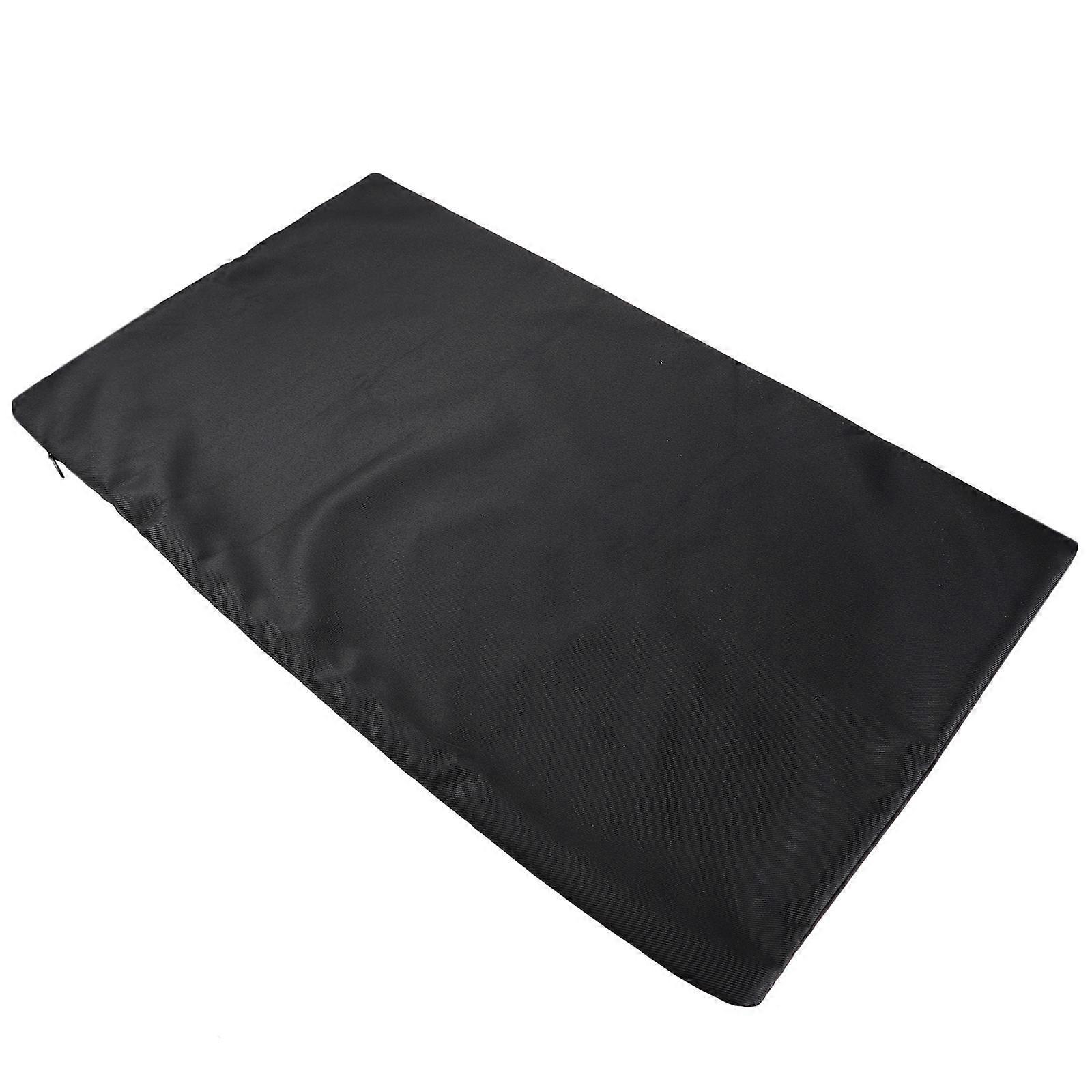 Waterproof Throw Pillow Covers for Car 2Pcs Cushion Cases Black