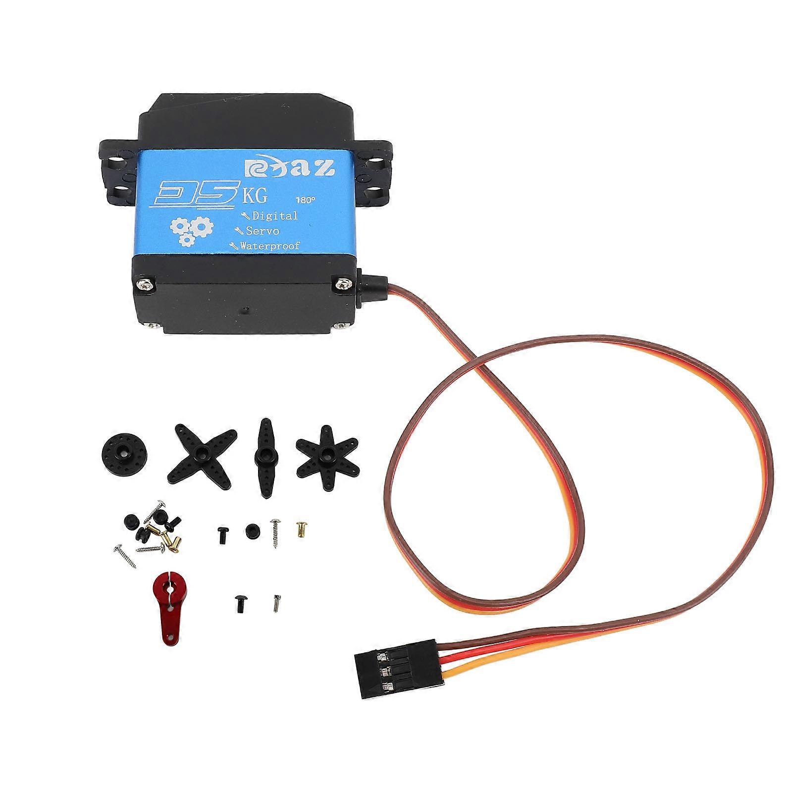 35kg RC Servo hohe Torsion hohe Genauigkeit Positionierung Metallgetriebe Servo für RC Auto Boot Roboter