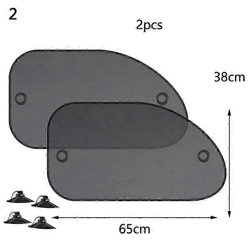 Car Window Sunshade Cover for Kids - Side Window Shade Cling Visor Shield Screen