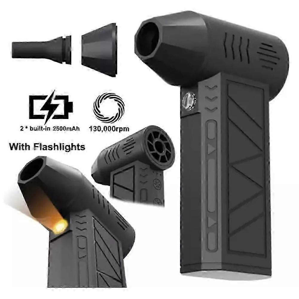 Snowwhiz LED Turbo Blåser Snow Whiz Blåser Turbo Breeze Elektrisk blåser med LED