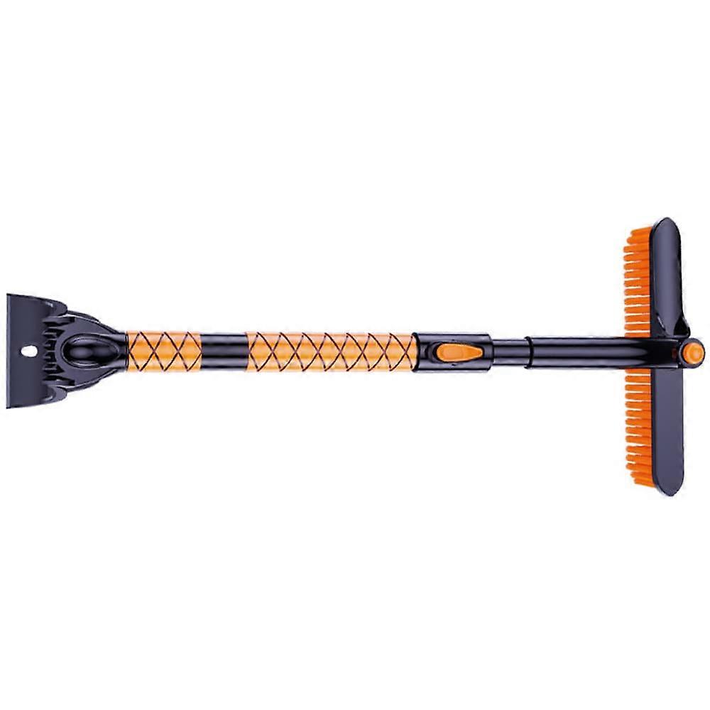 Winter Ice Removal Brush and Shovel, Adjustable Handle Length for Glazed Windows and Doors, Multifunctional Design, Durable Material