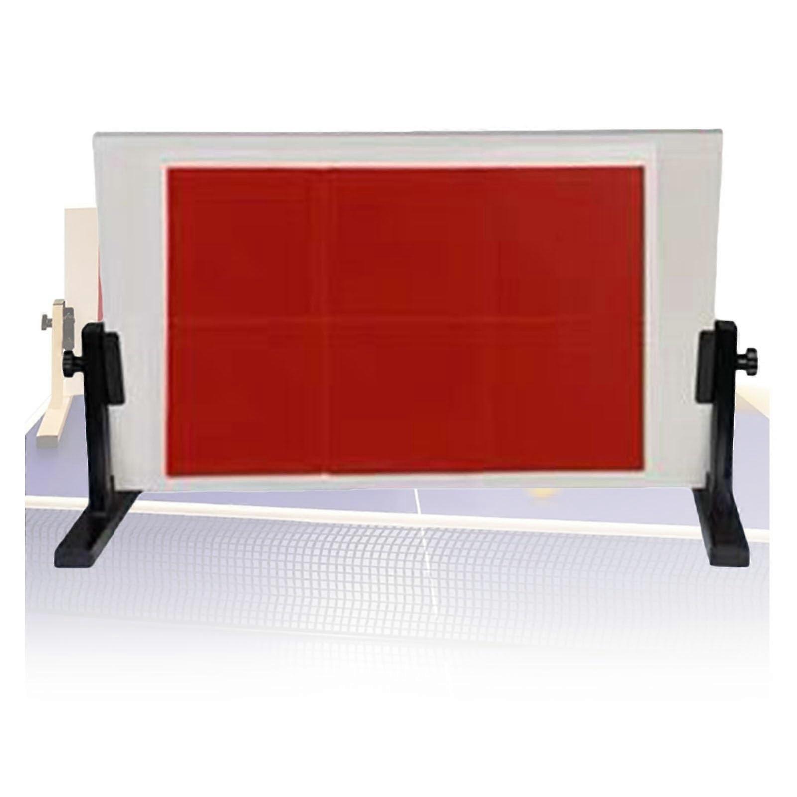 Portable Desktop Table Tennis Rebound Board with 360° Rotation