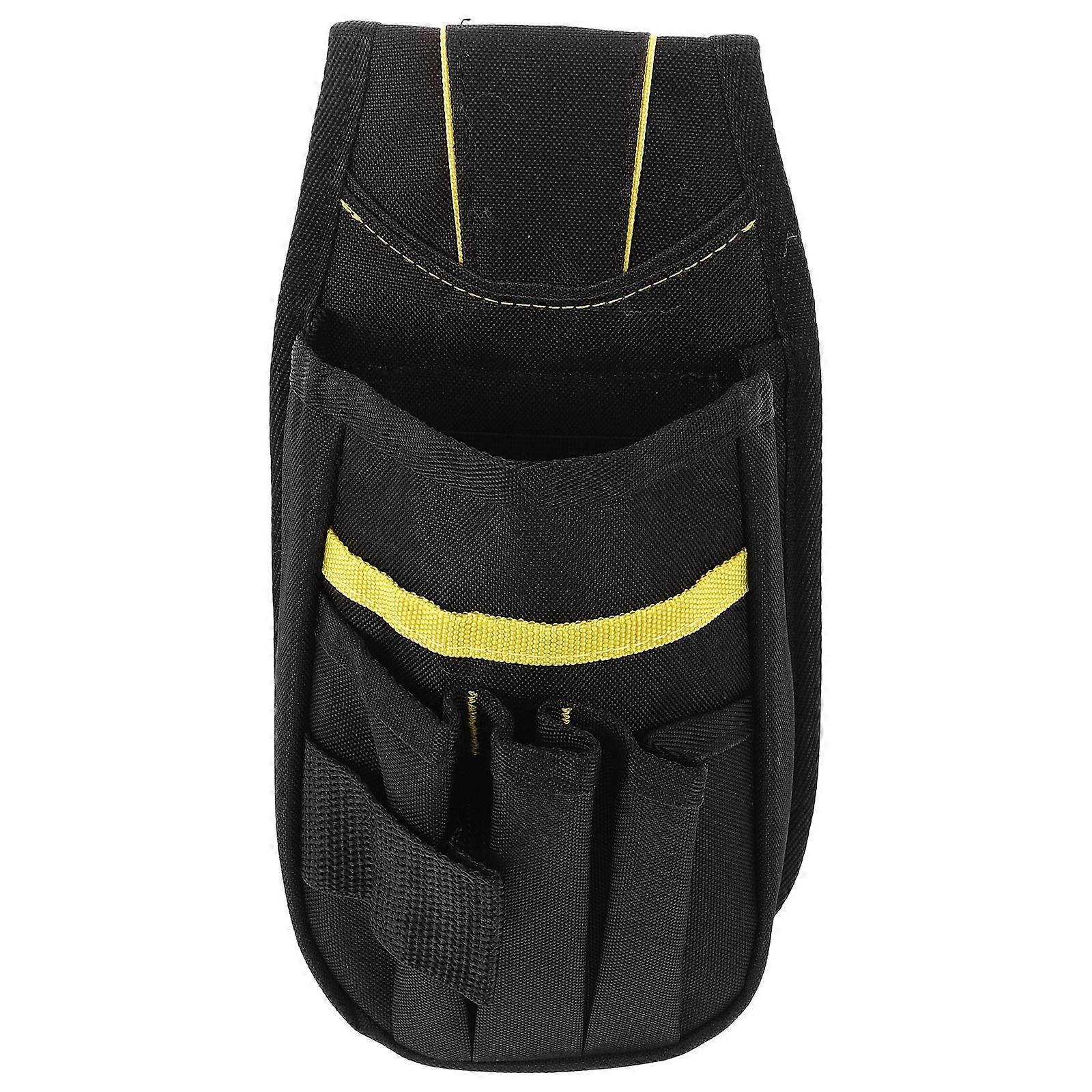 Durable Heavy Duty Oxford Cloth Tool Waist Pouch Multifunctional Belt for Electricians Carpenters DIY Vehicle Wrapping Repair Storage Bag