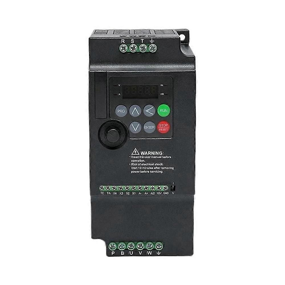 Convertisseur de fréquence VFD 220 V à 380 V, entrée monophasée, sortie triphasée, contrôleur de vitesse de moteur 5,5 kW
