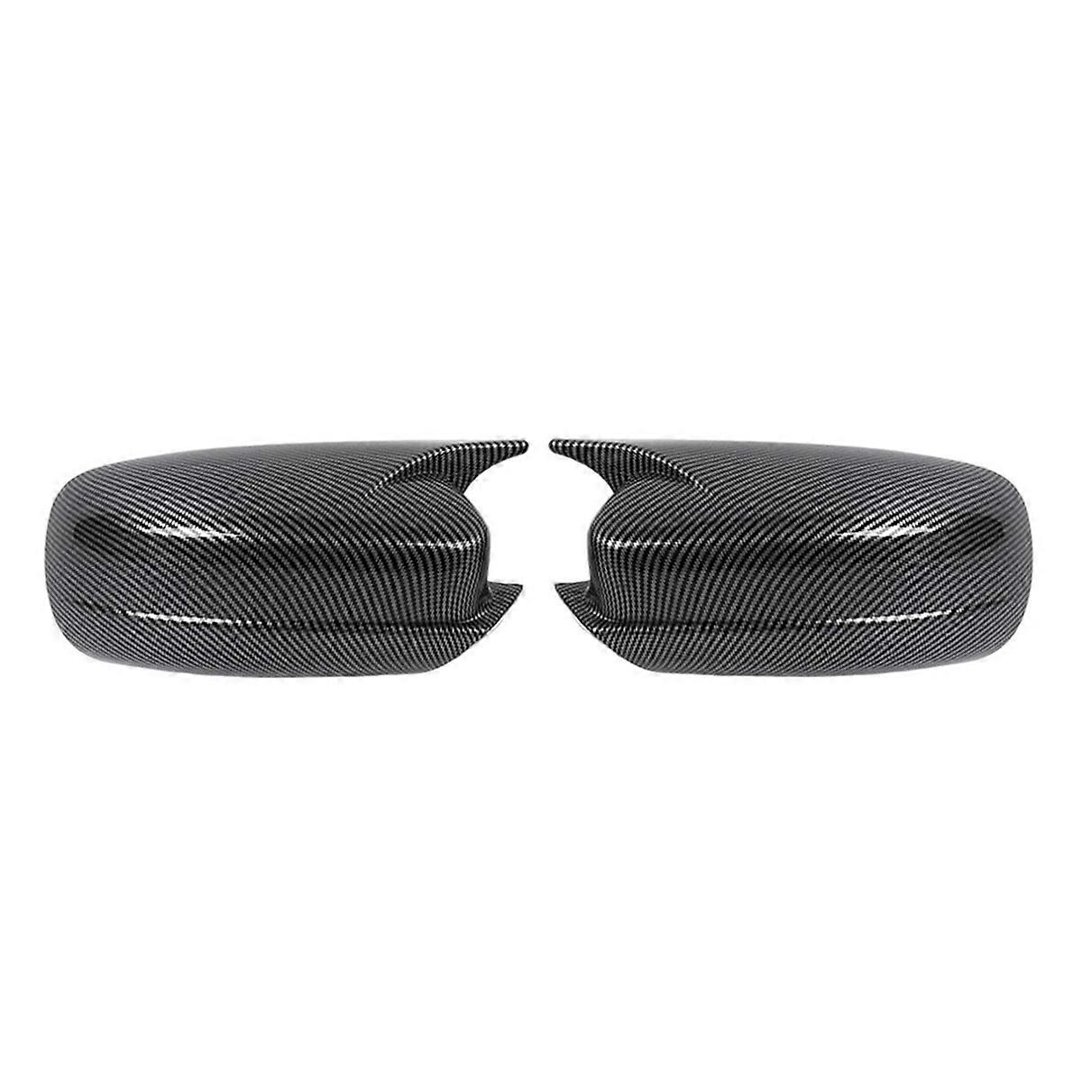 Side Door Mirror Cover for Charger 2011-2023 300 300C 2011-2020 Rearview Mirror Cover Carbon Fiber