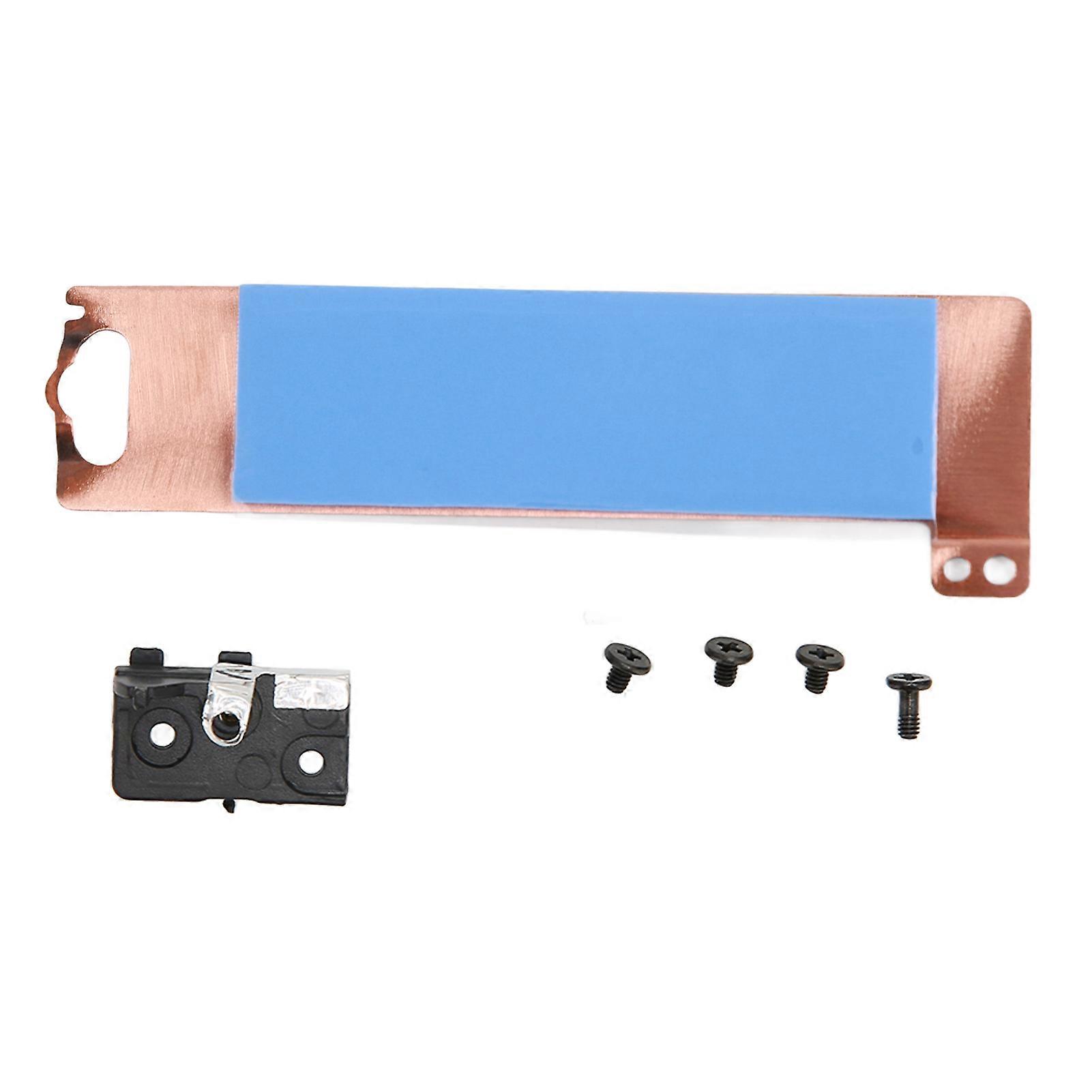 M.2 SSD Heatsink Cover with Brackets for Latitude E5480 E5488 E5590 E5591 E5580 E5490 E5491 E5280 E5290 M3520 M3530