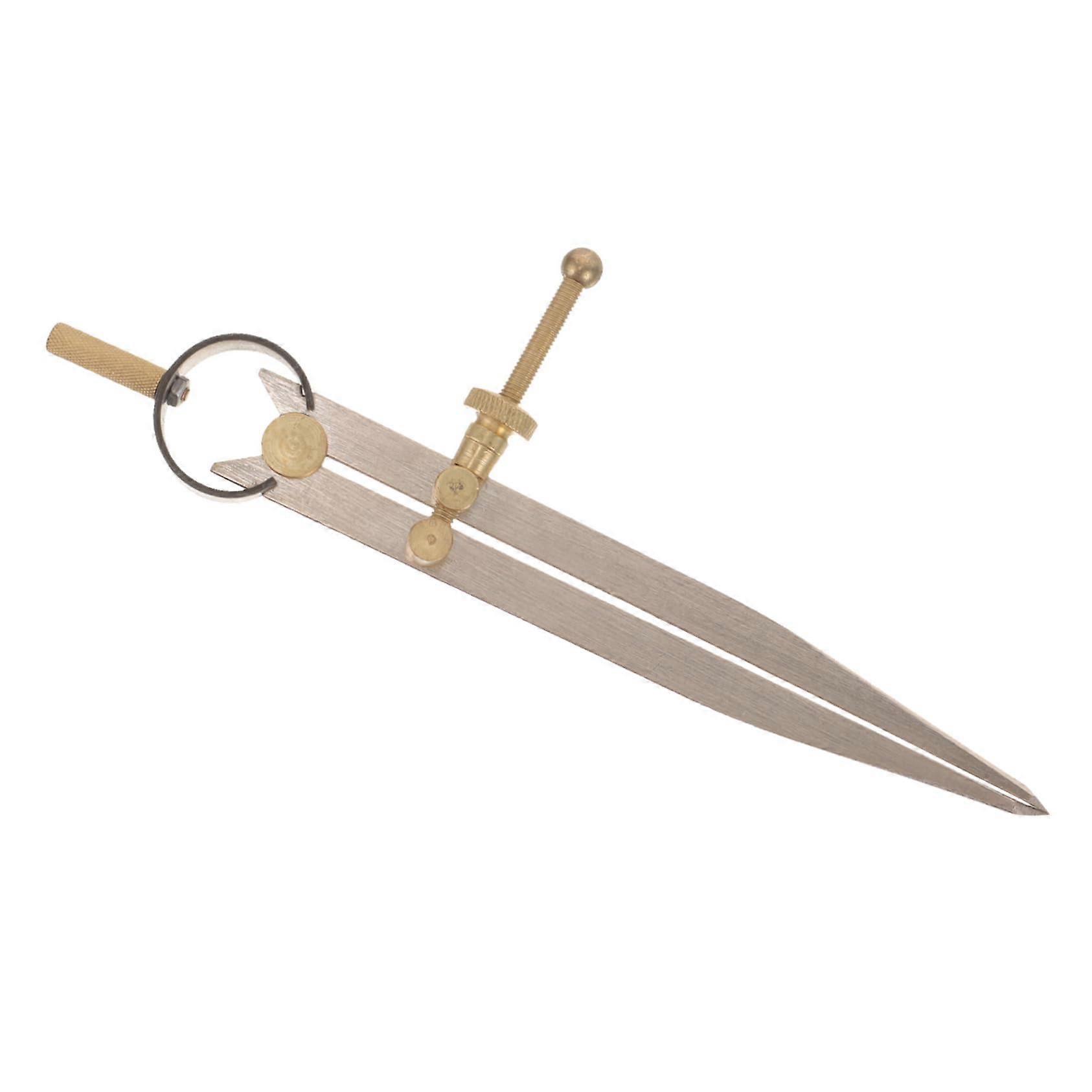 DIY Leather Compass Spacer Holder for Leatherworking, Durable and Portable Tool for Precise Drawing and Marking Projects