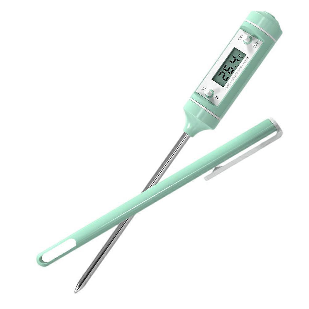 Thermometer with Cover – Multi Functional Kitchen Thermometer for Meat, Food, and Water Temperature Measurement, Easy to Read Display