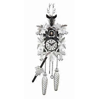 Engstler - 522/5/13_QM - Cuckoo Clock - Quartz - Walnut - with Music - 30 cm