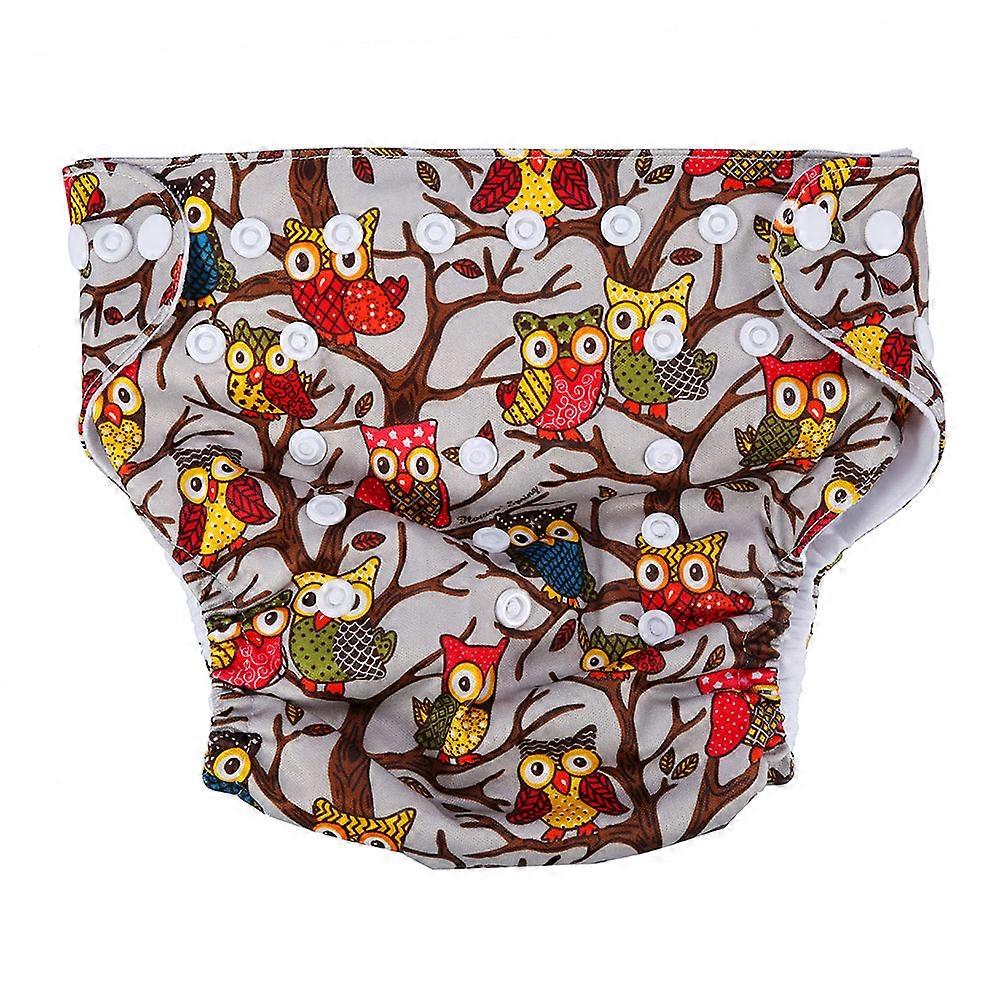1PC Washable Reusable Baby Infant Cloth Pocket Nappy Adjustable Diaper Pants(N11)