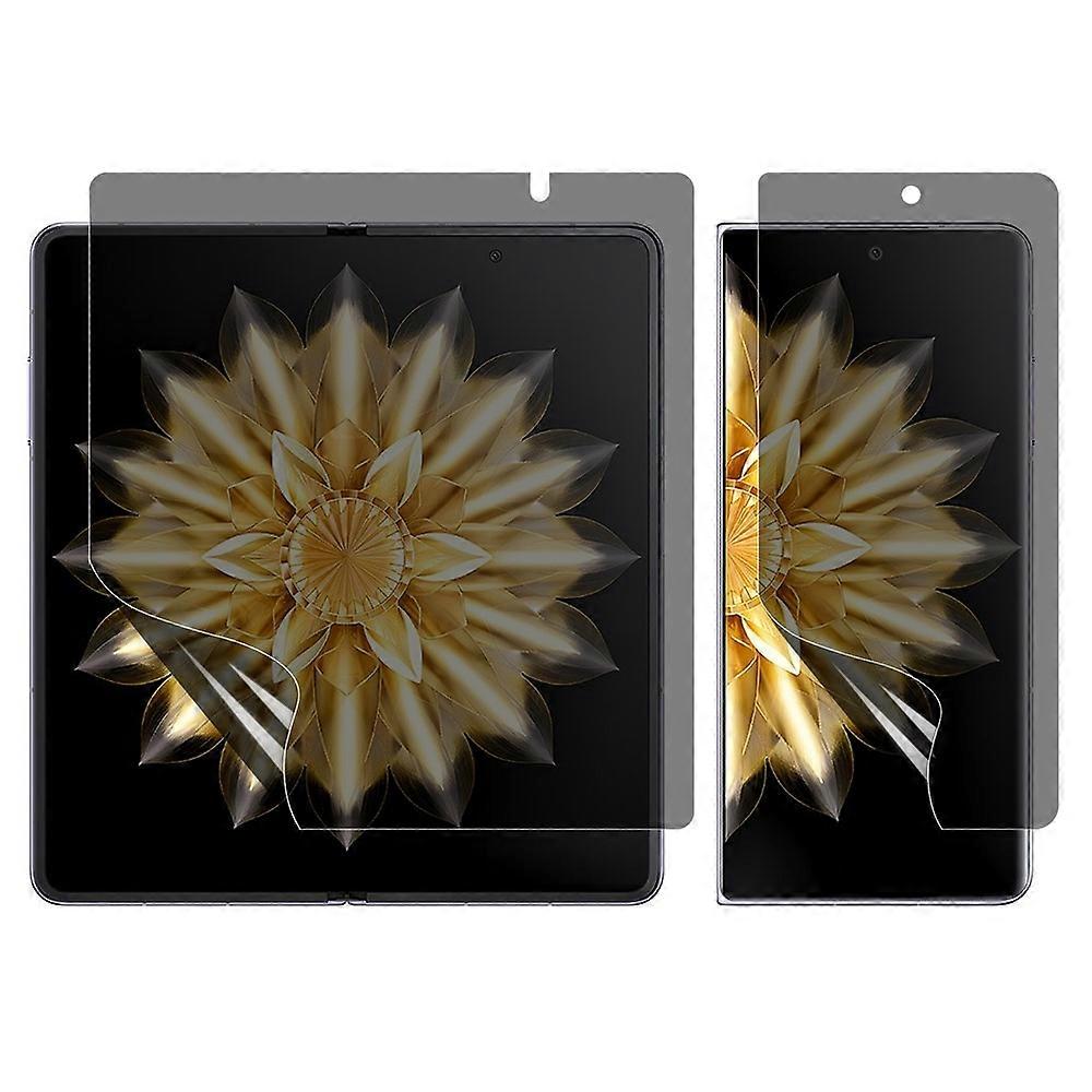 For Honor Magic V2 5GアンチスパイスクリーンプロテクターPETマットフロントおよびバックスクリーンフィルム