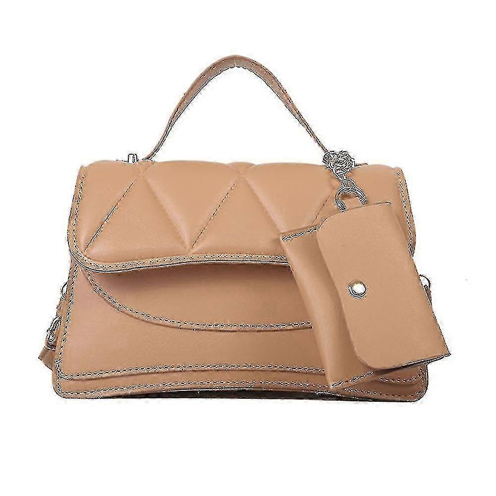 Quilted Small Crossbody Bag with Mini Coin Purse Pouch - Stylish and Practical Handbag for Everyday Use