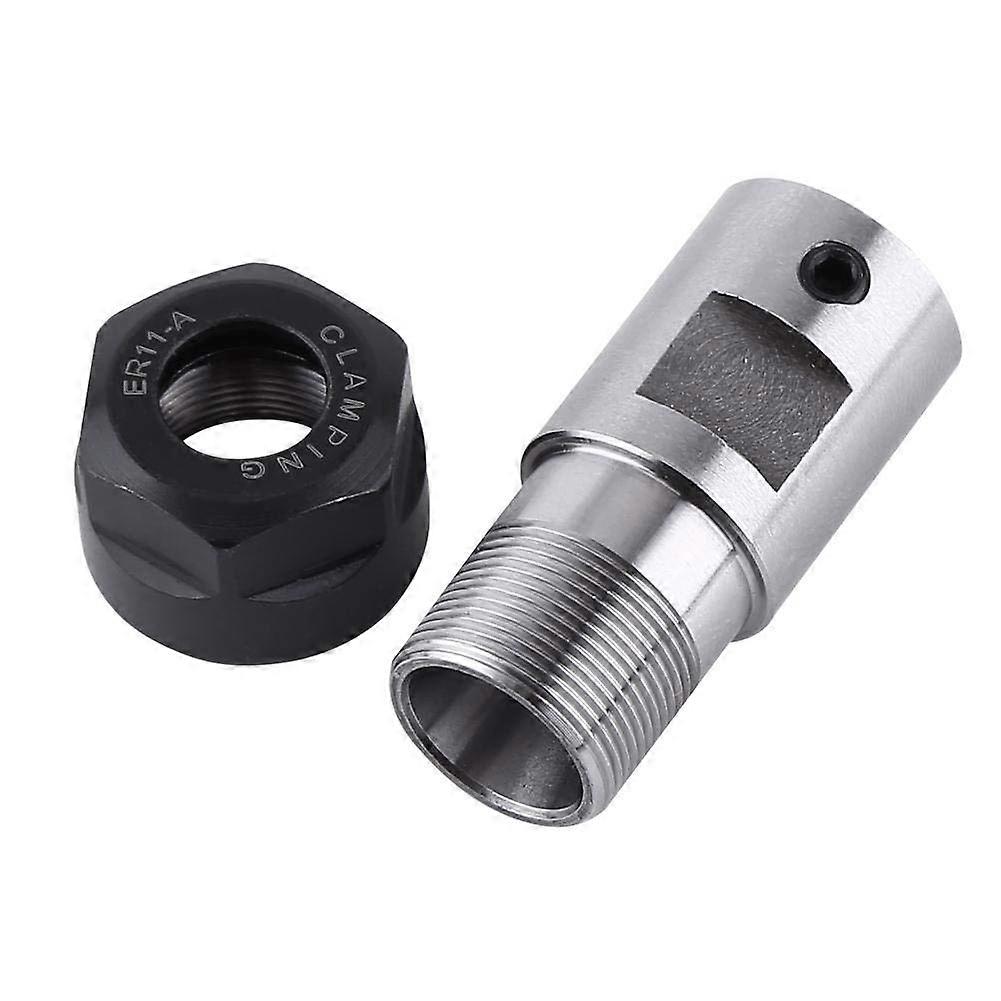 Collet Chuck ER11 8MM Motor Shaft Spindle Extension Rod Tool Holder for CNC Milling Machines