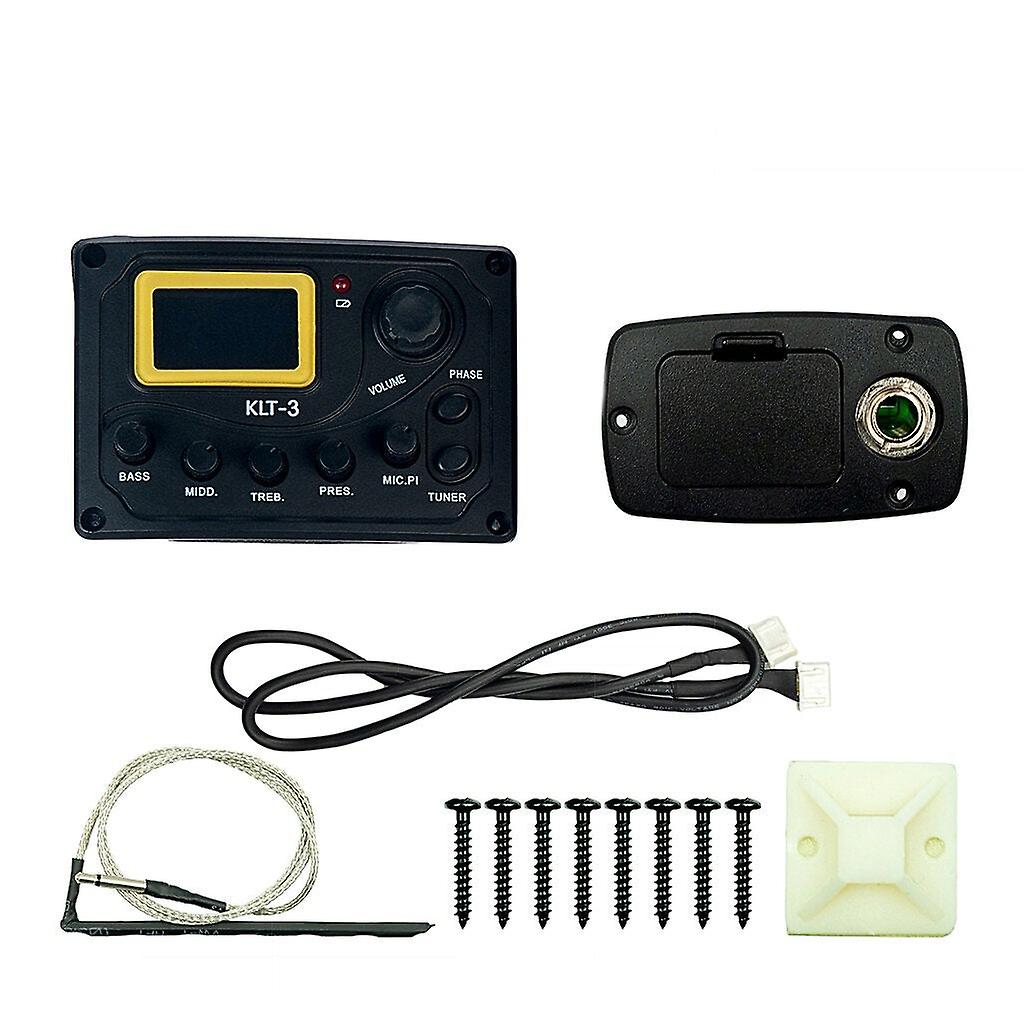 4 Band Guitar Equalizer With Digital Processing Tuner