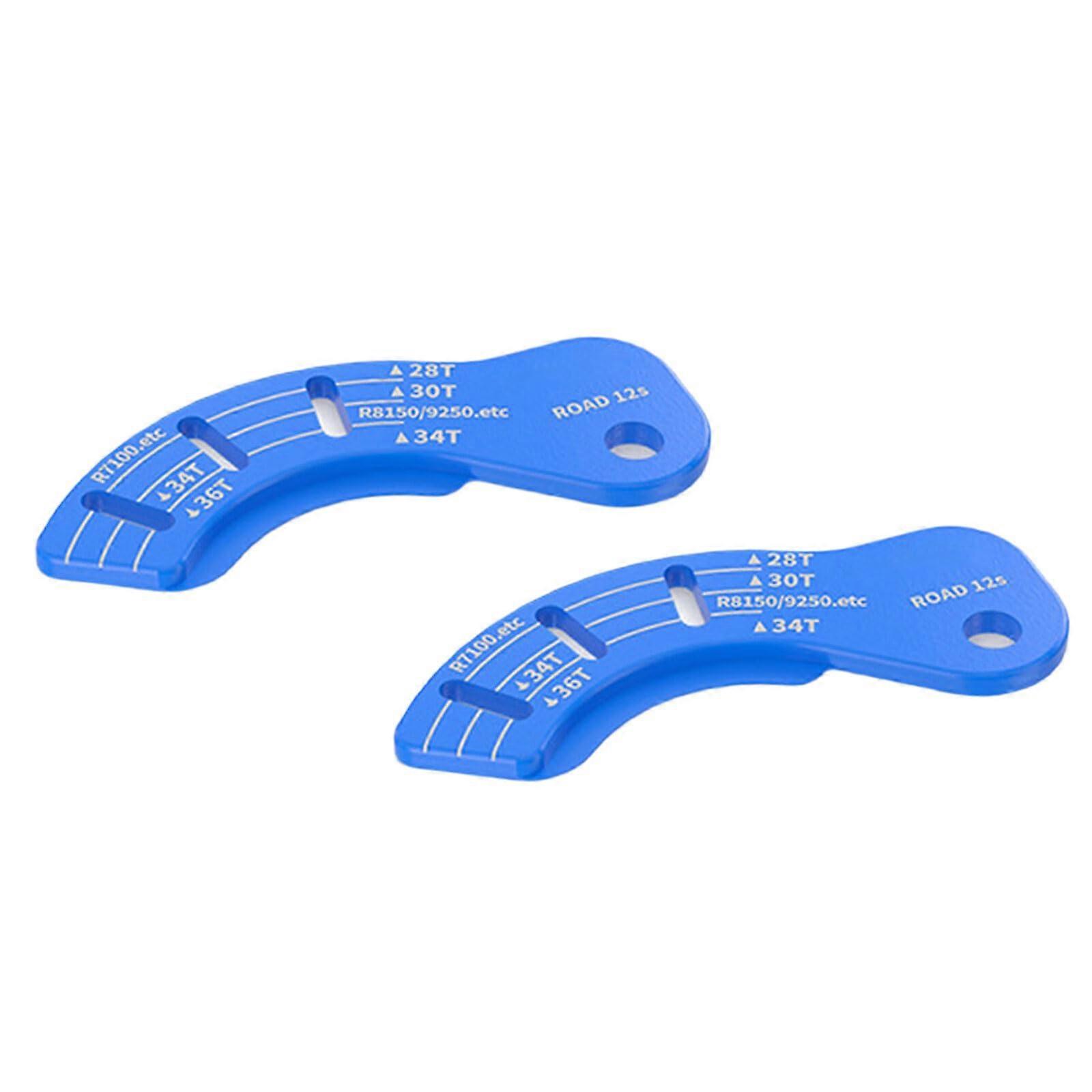Road Bike Rear Derailleur Adjuster Chain Gaps Adjusting Gauge Tool for Bicycles Cycling Bicycle Tool Maintenance Tool