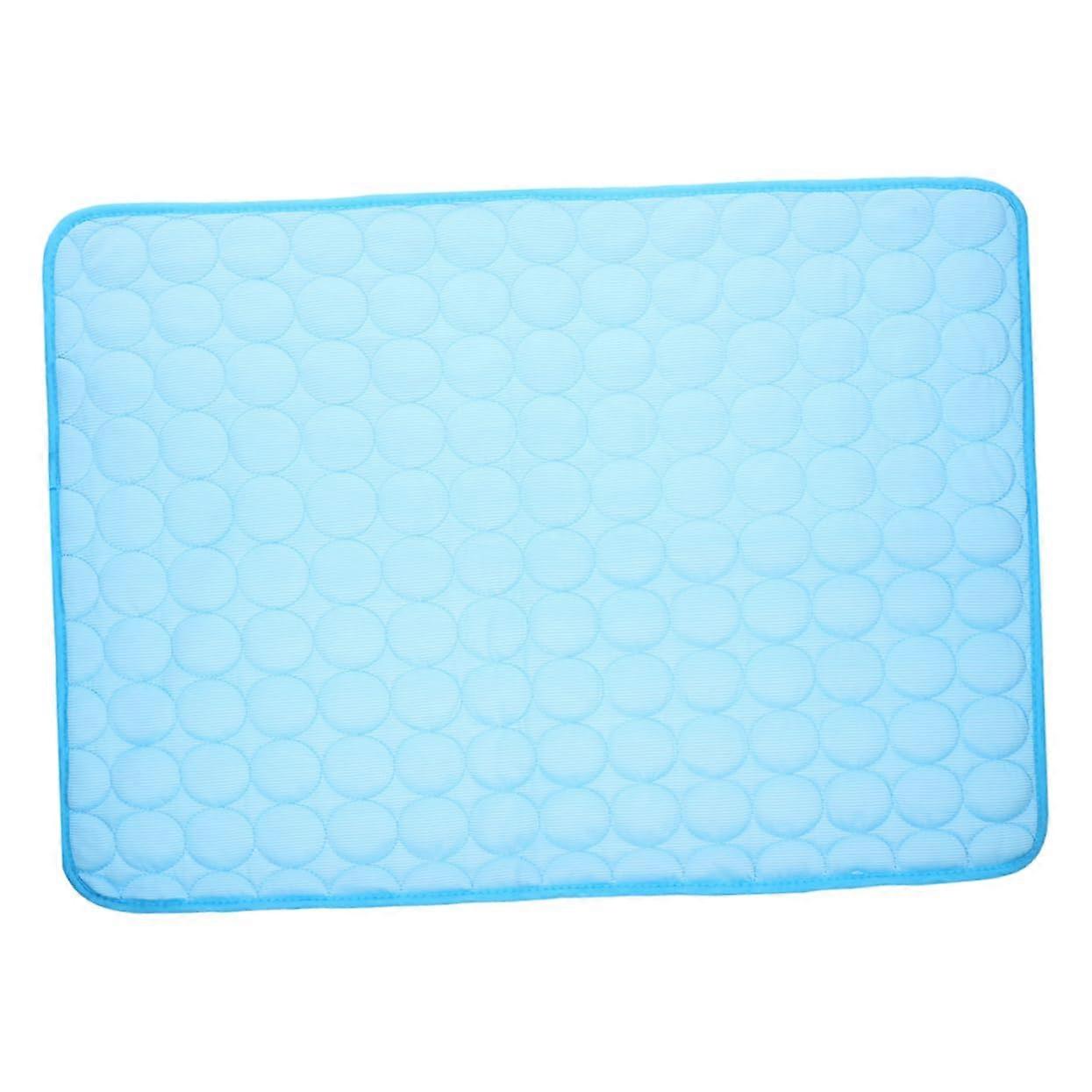 Cooling Mat For Dogs And Cats Self-Cooling Washable Breathable Portable Blue