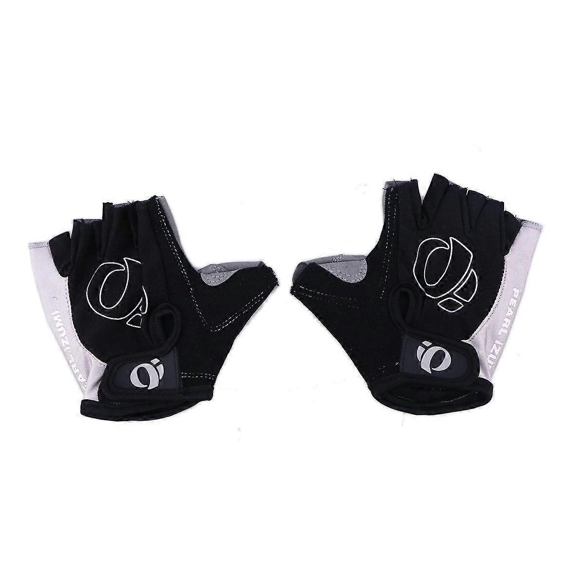 قفازات رياضية في الهواء الطلق تنفس ركوب الدراجات الجبلية رمادي XL حماية المعصم 1 زوج