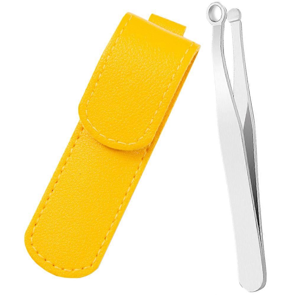 حاوية تشذيب شعر الأنف ماكينة قص الأنف مستديرة الرأس الصلب الأنف الشعر ماكينة حلاقة الشخصية 1 مجموعة