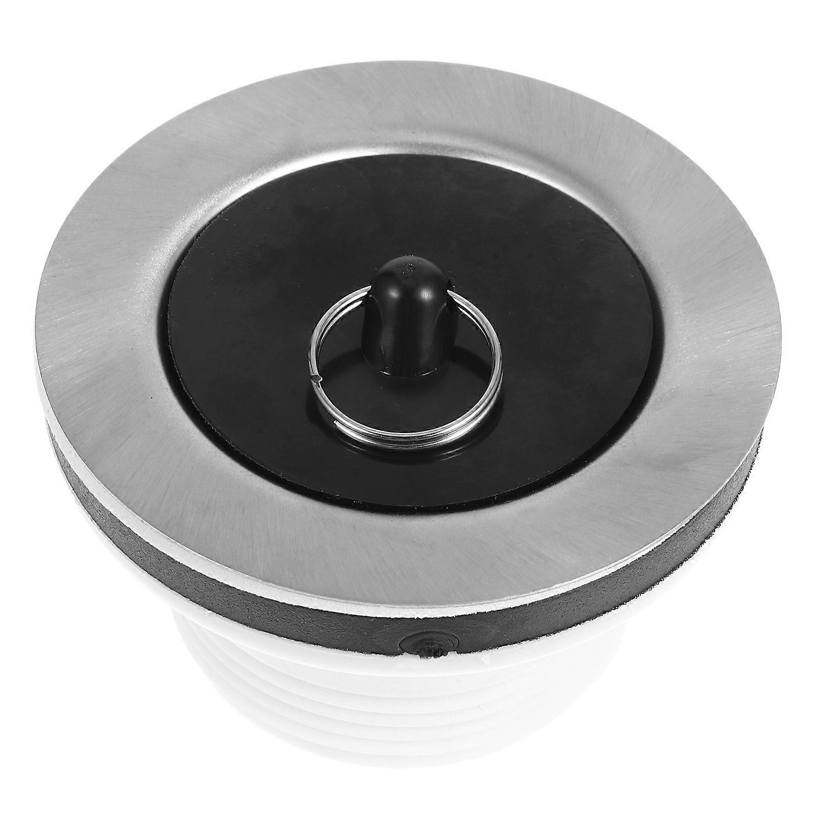 Water Drain Utility Sink Drain Kit with Plug and Strainer for Kitchen Use