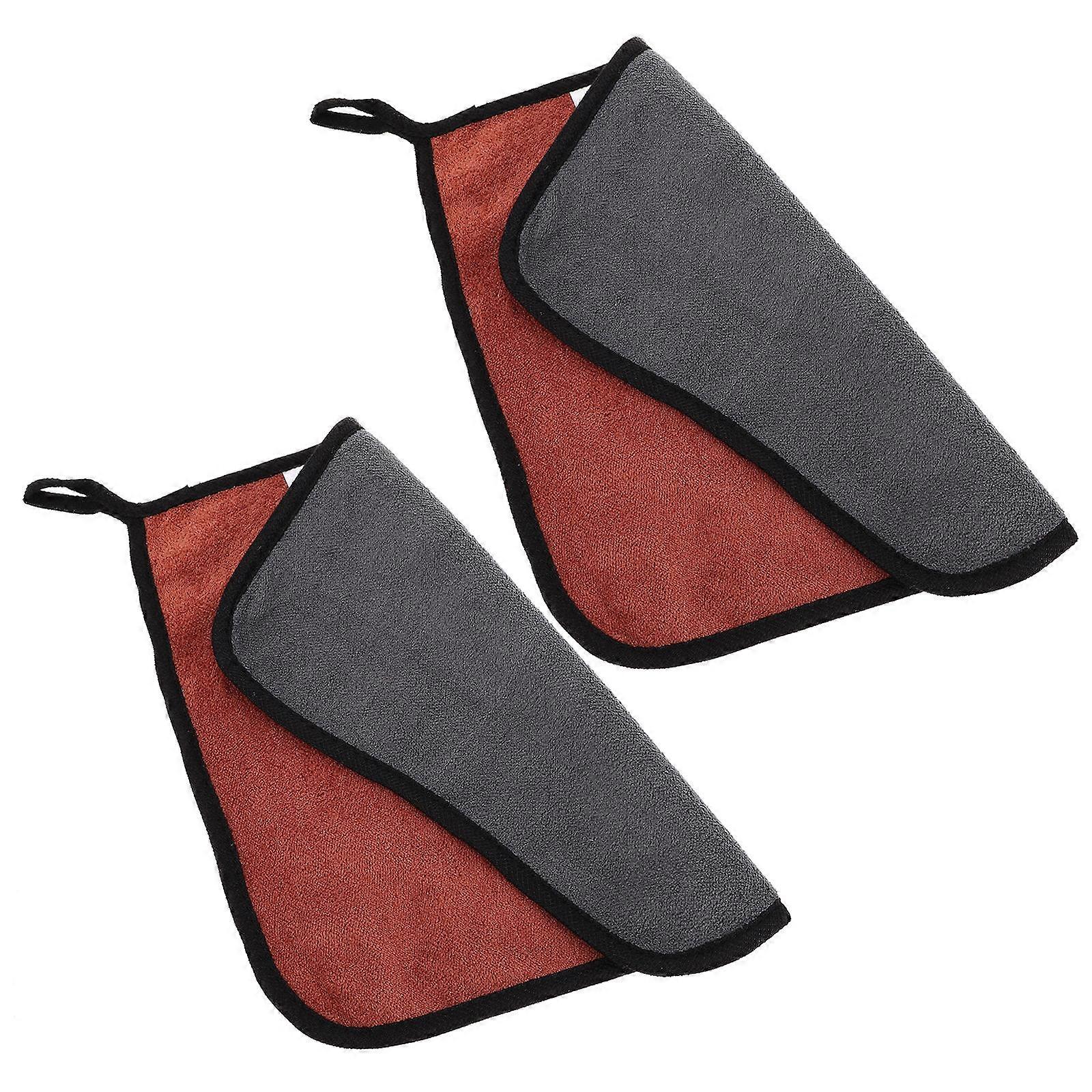 Cue Shaft Cloth Furniture Square Shape Pool Table Cleaner 29x29x0.2cm Billiards Maintenance Tools 2Pcs