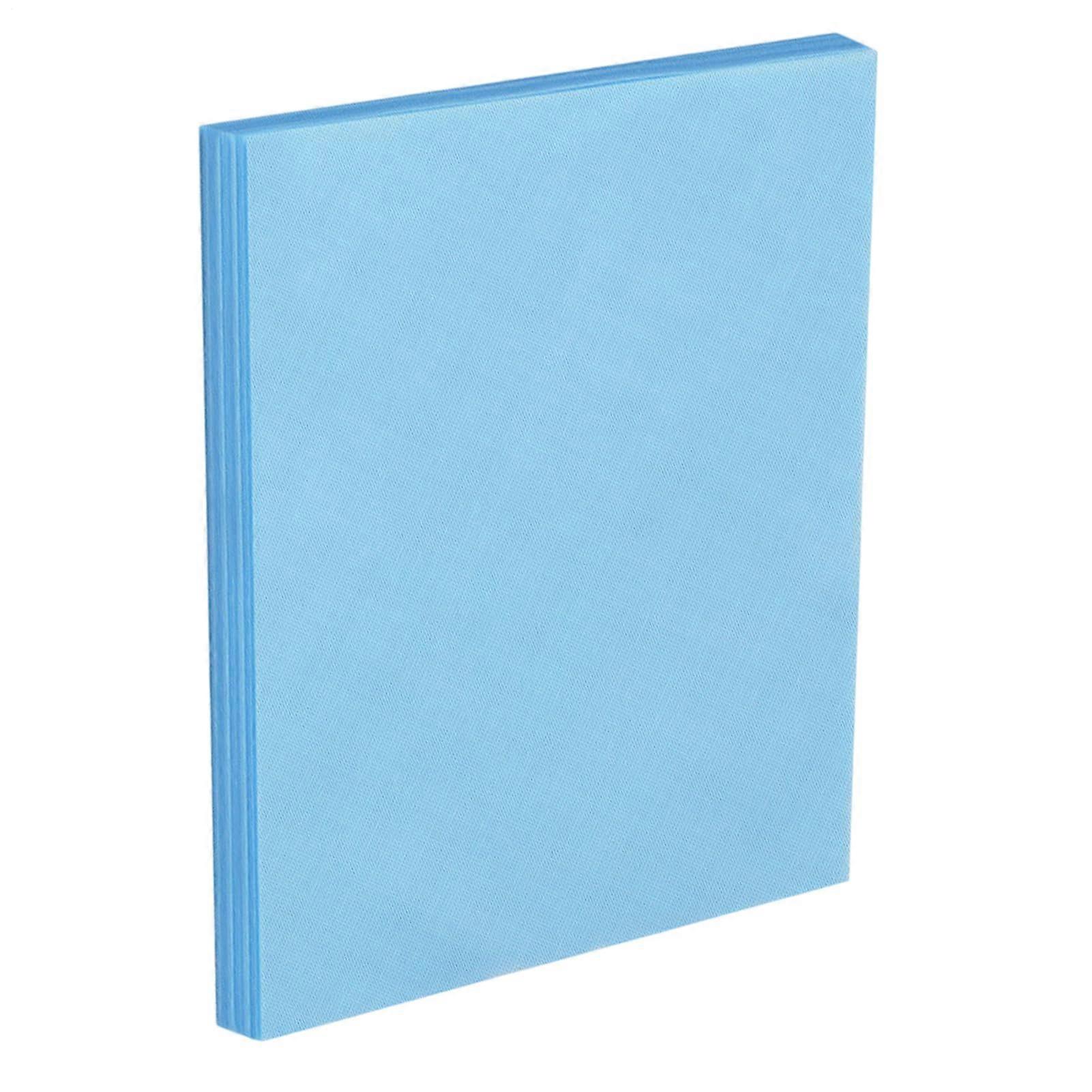 Nail dust collector sheets, stable nail dust filter paper, 100 x absorberextractorcleaner, 20 x 24 cm blue