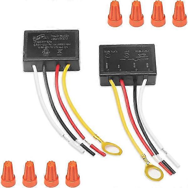 Touch lamp switch 2-pack, touch lamp control module for dimmable LED, incandescent bulbs, lamp switch replacement