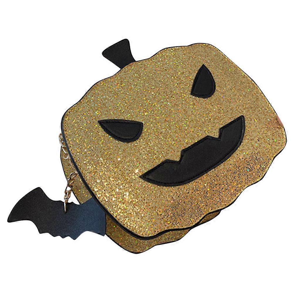 Here's a polished and engaging product description for your **Sequin Halloween Pumpkin Crossbody Bag**:

 

🎃 **Sequin Halloween Pumpkin Crossbody