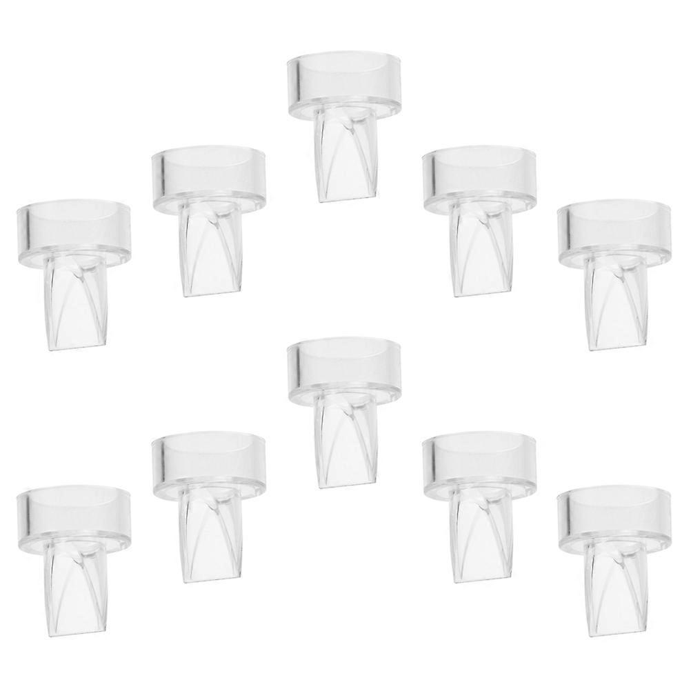 Valve For Manual Duck Beak Breast Pump Accessories Transparent Silicone Prevent Backflow 10Pcs