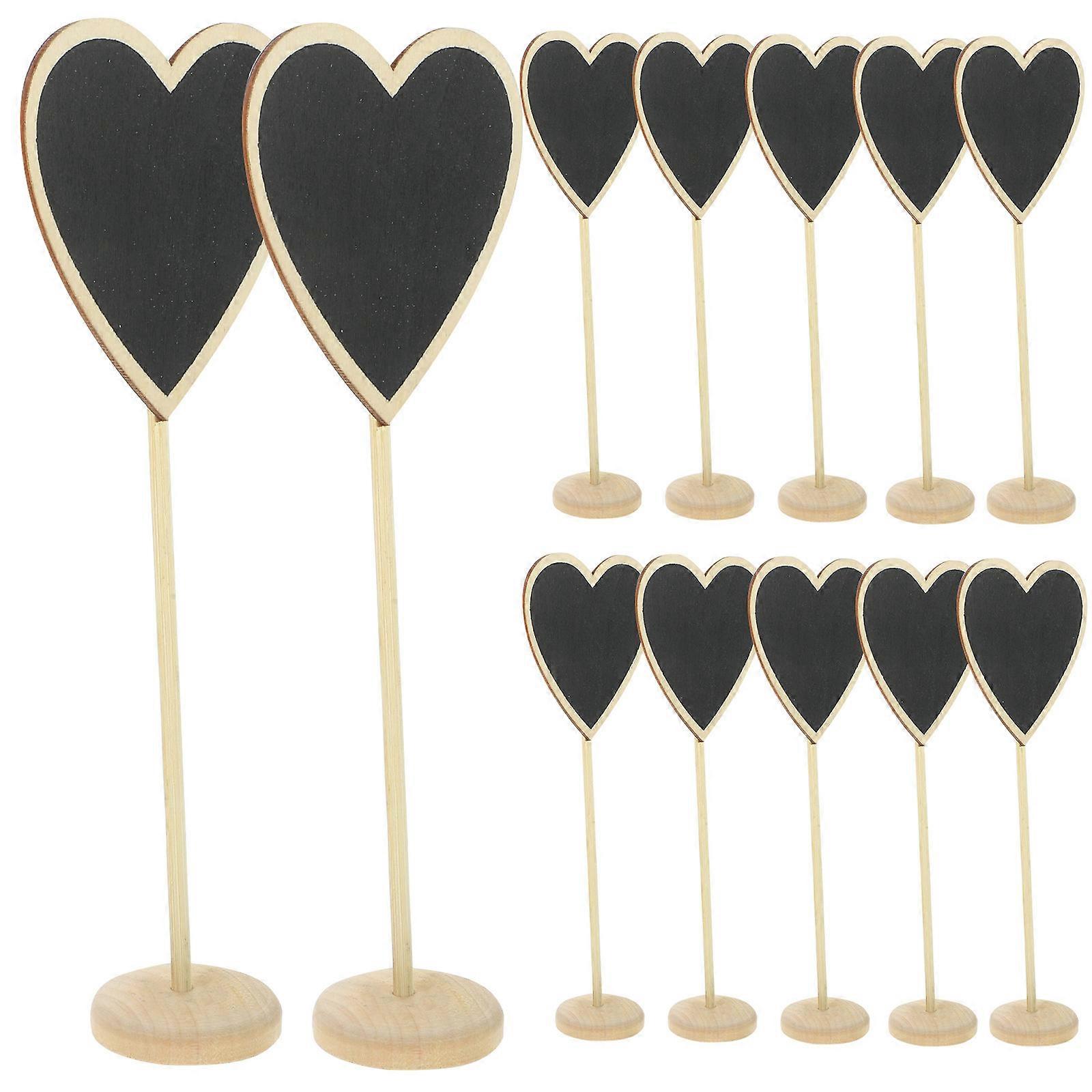 Buchstabentafeln Desktop-Stil Message Boards Eventplaner 12Pcs