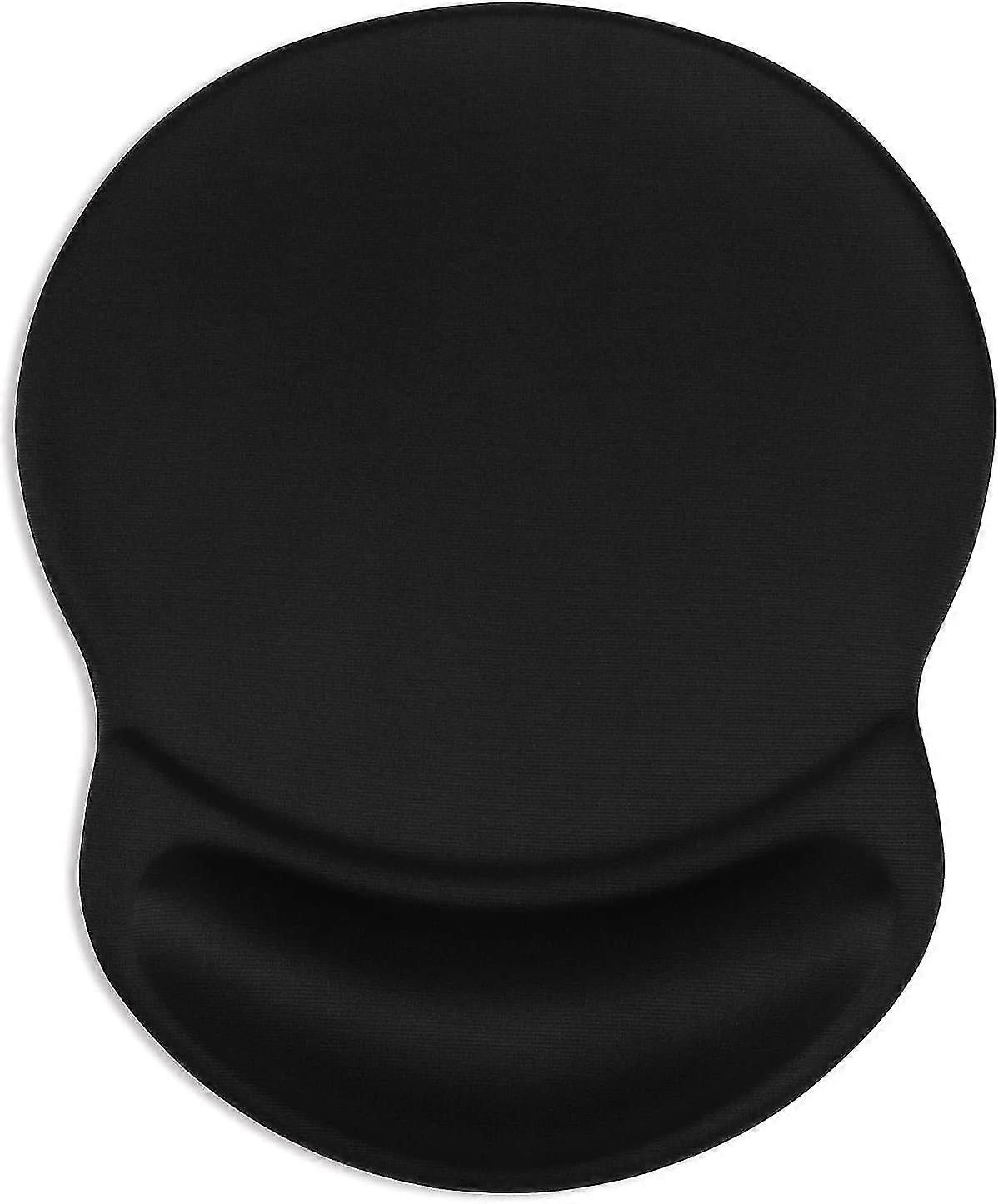 Ergonomic Mouse Pad With Black Non-slip Pu Underside