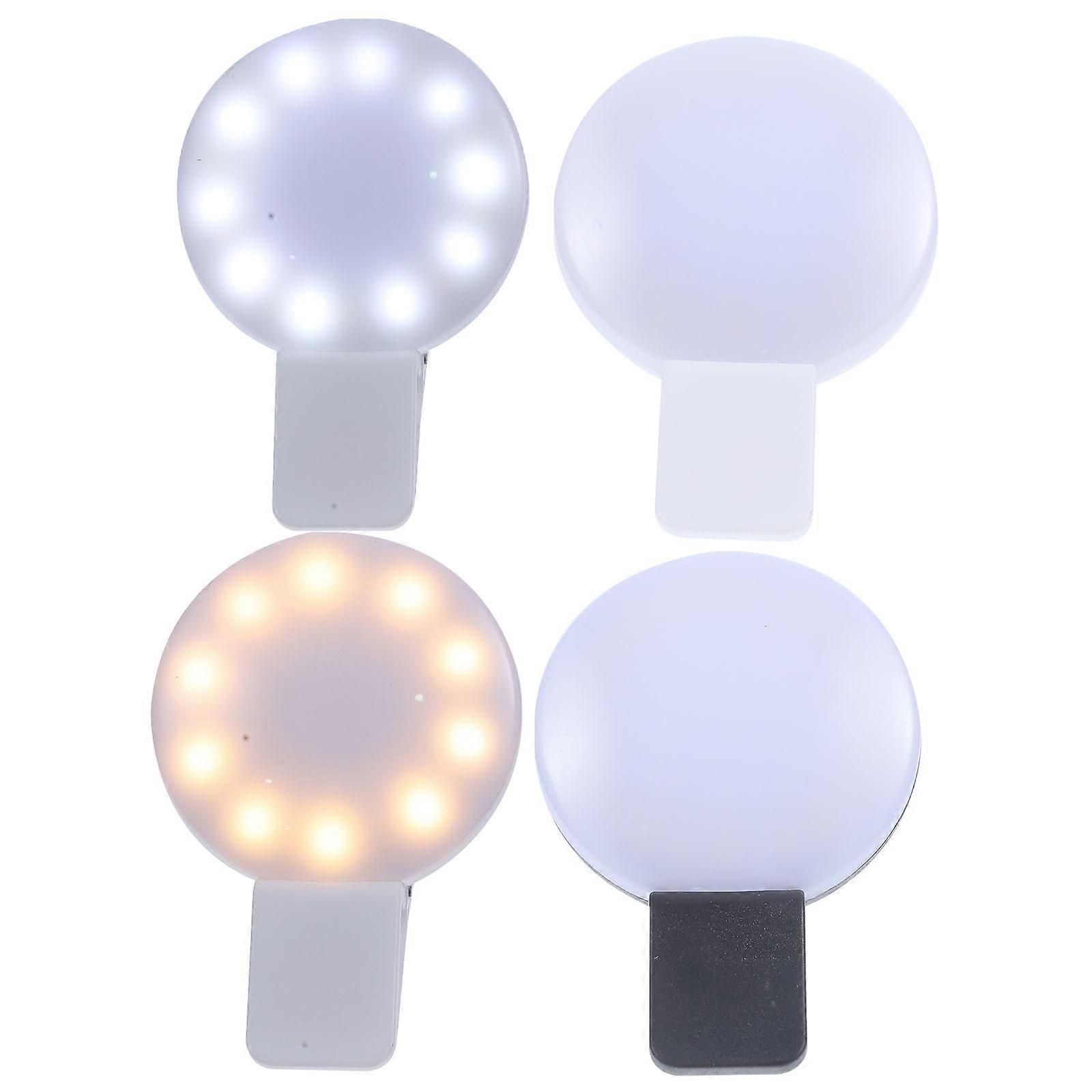 Assorted Color Rechargeable Nurse Light Clip On Convenient Purse Light for Easy Access at Night 4 pcs