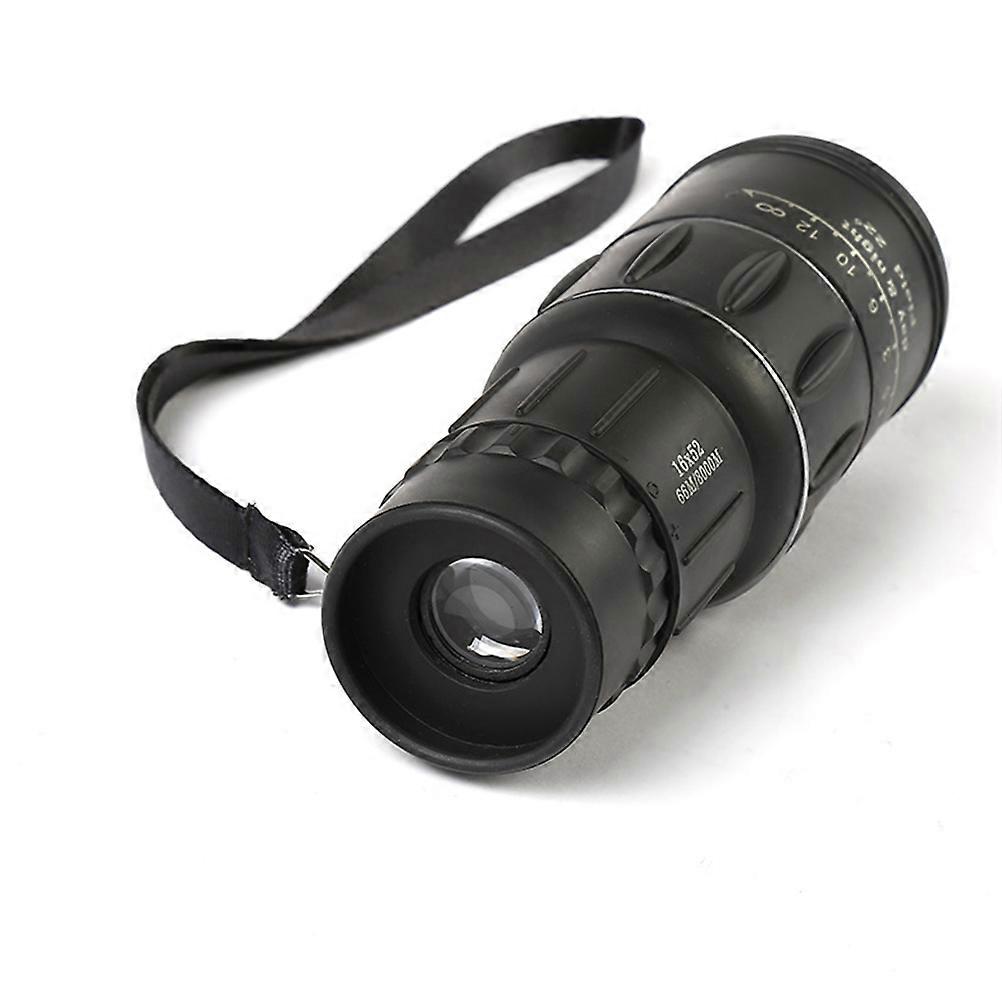1PC Portable Single tube Monocular Cool Telescope Waterproof for Outdoor Use (Black)