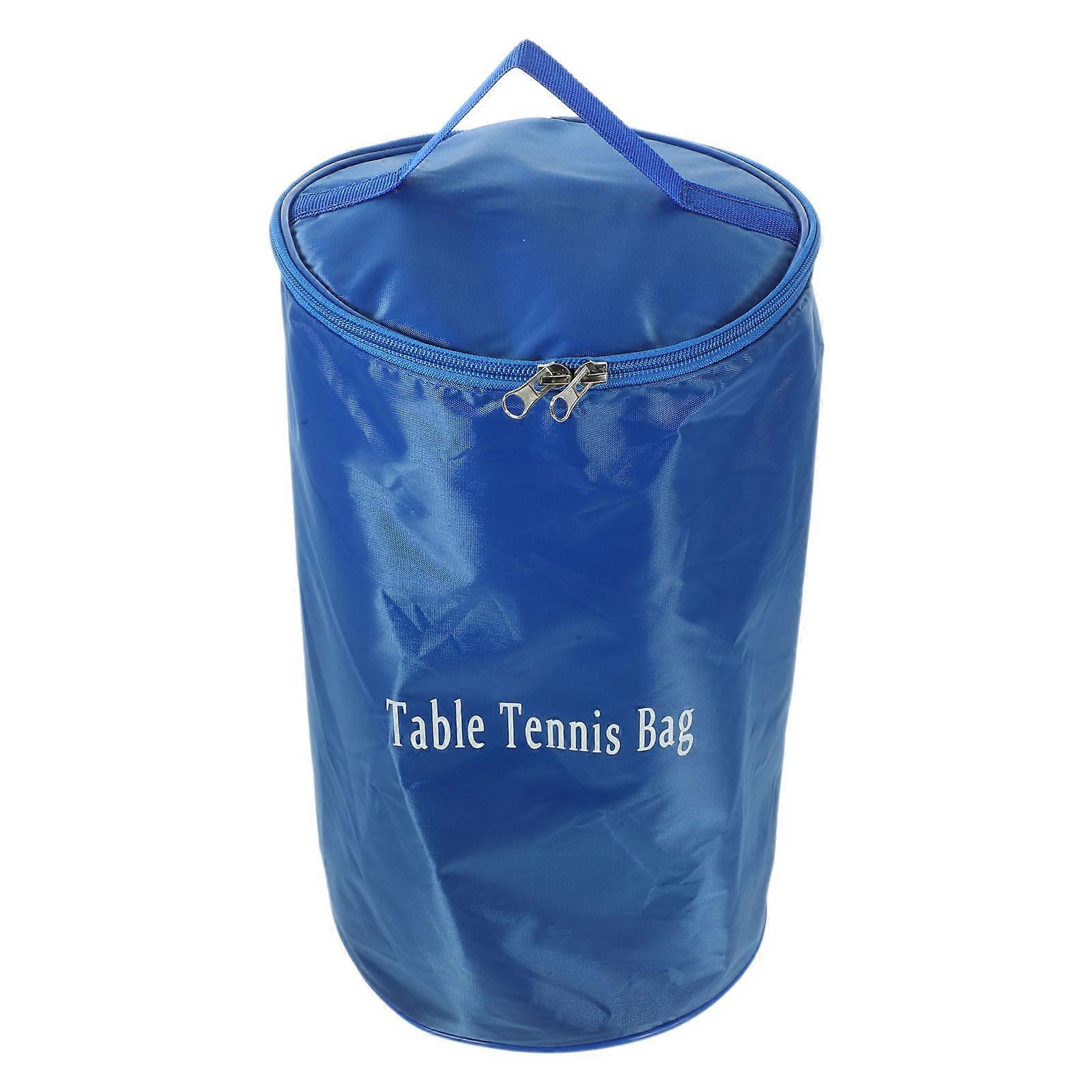 Table Tennis Balls Bag Handy Table Tennis Storage Bag Suitable For Home Use 21X21X36CM Durable Oxford Cloth 1Pcs