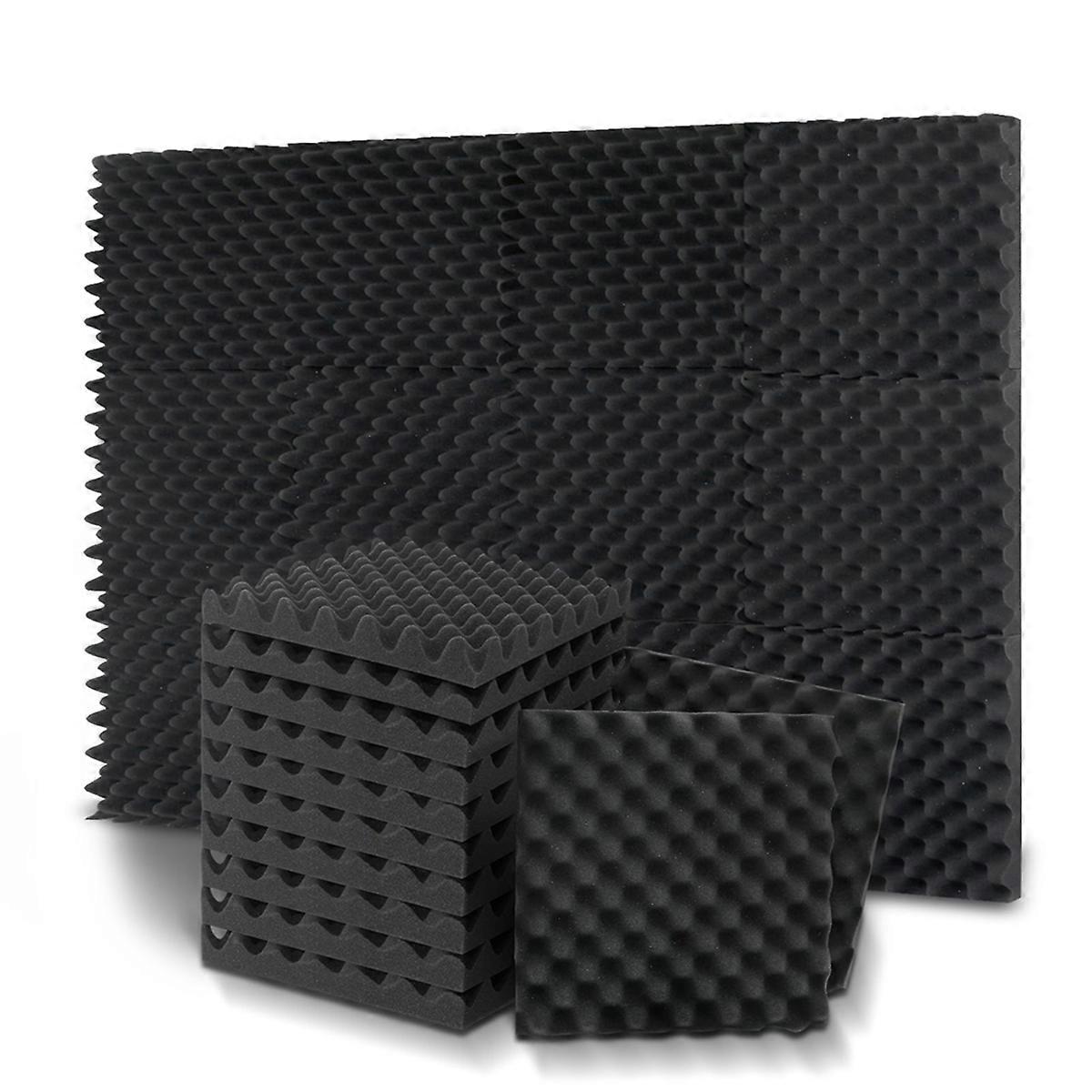 50x50cm Large Size Studio Acoustic Panels Sound Foam Egg Crate Soundproof Absorption Treatment Pad