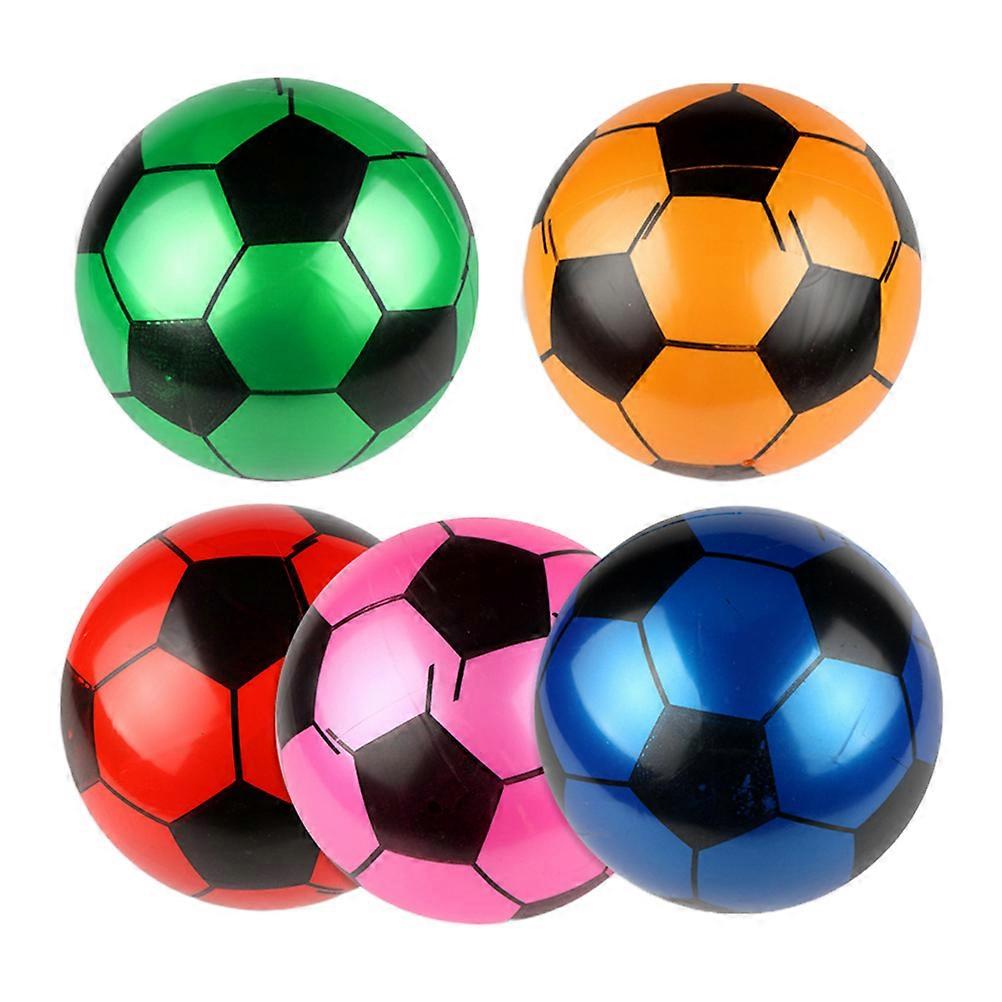 Inflatable Football Toy Made of Durable PVC for Kids Playing Assorted Color