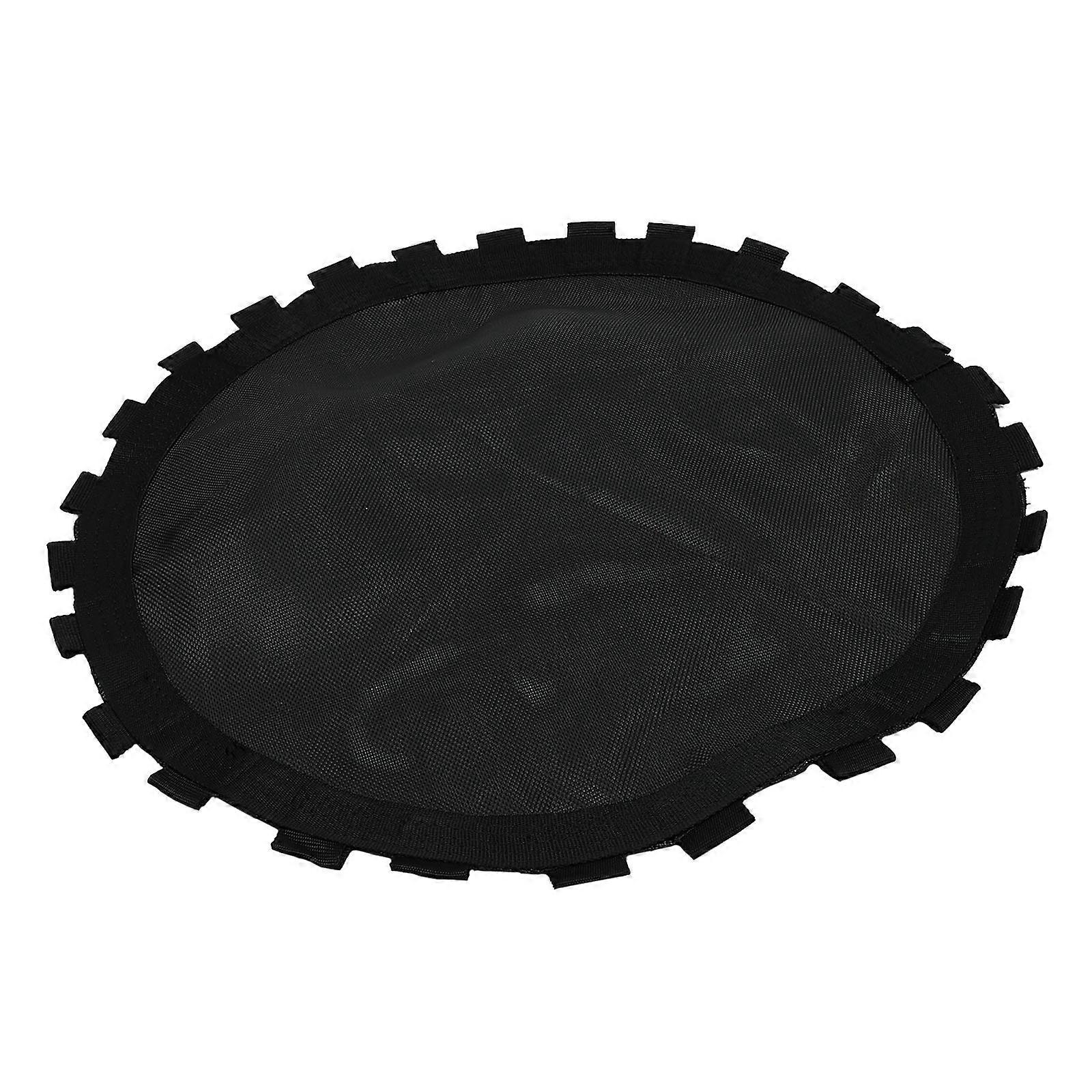 Trampoline Padding Replacement 1Set Round Trampoline Accessory Black Fade-Resistant For Backyard