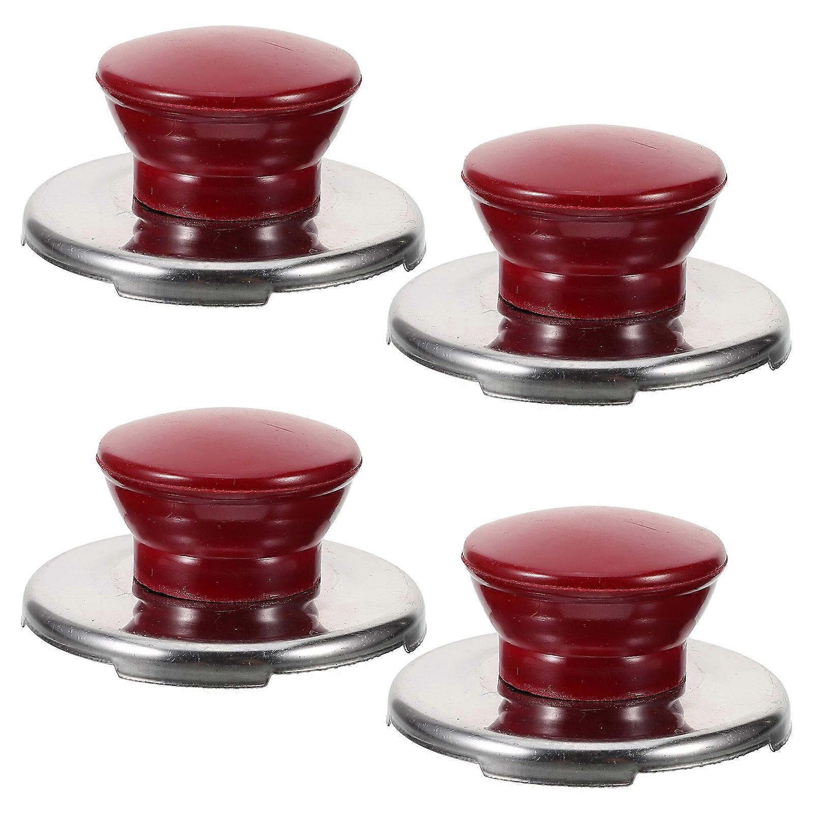Pot Lid Handle Replacement Knob 4Pcs Whistling Kettle Cover Simple Design For Kitchen Use Material
