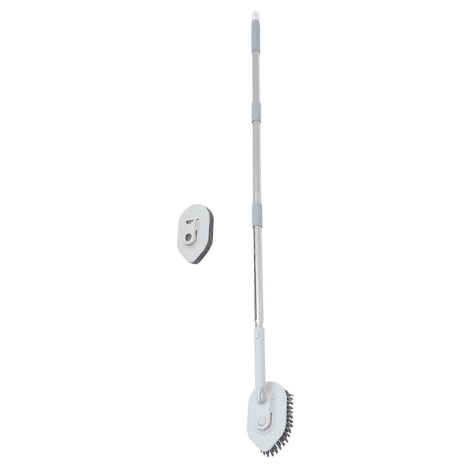 Floor Scrubber Brush with Stiff Bristles & Sponge Head – Multipurpose Cleaning Tool for Tiles, Tubs & Floors – Design for Deep Cleaning