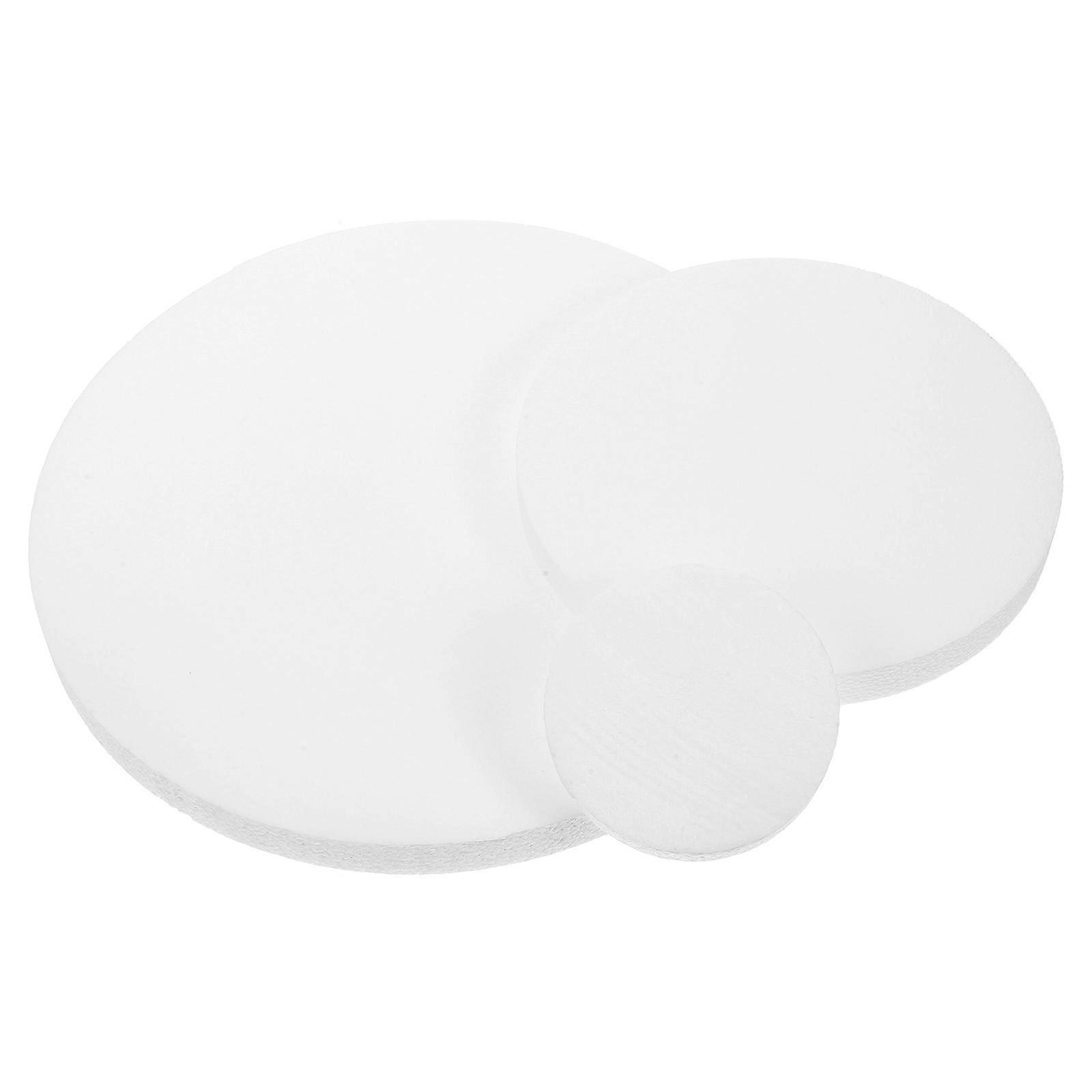 Foam Cake Model for DIY Use White Reusable and Durable for Various Occasions 10cm 20cm 30cm