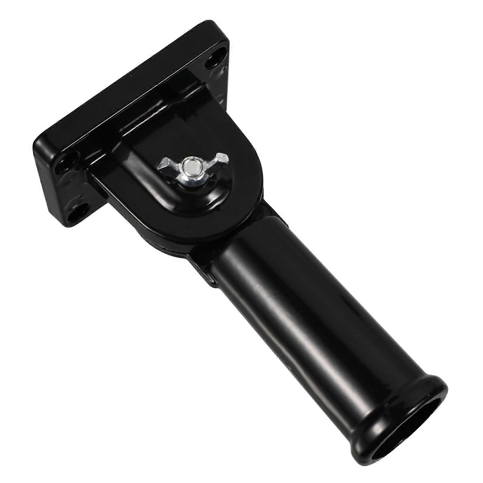 Adjustable Flagpole Holder Aluminum Wall Mount Bracket for Outdoor Flags - Robust Mast Socket, Easy Install