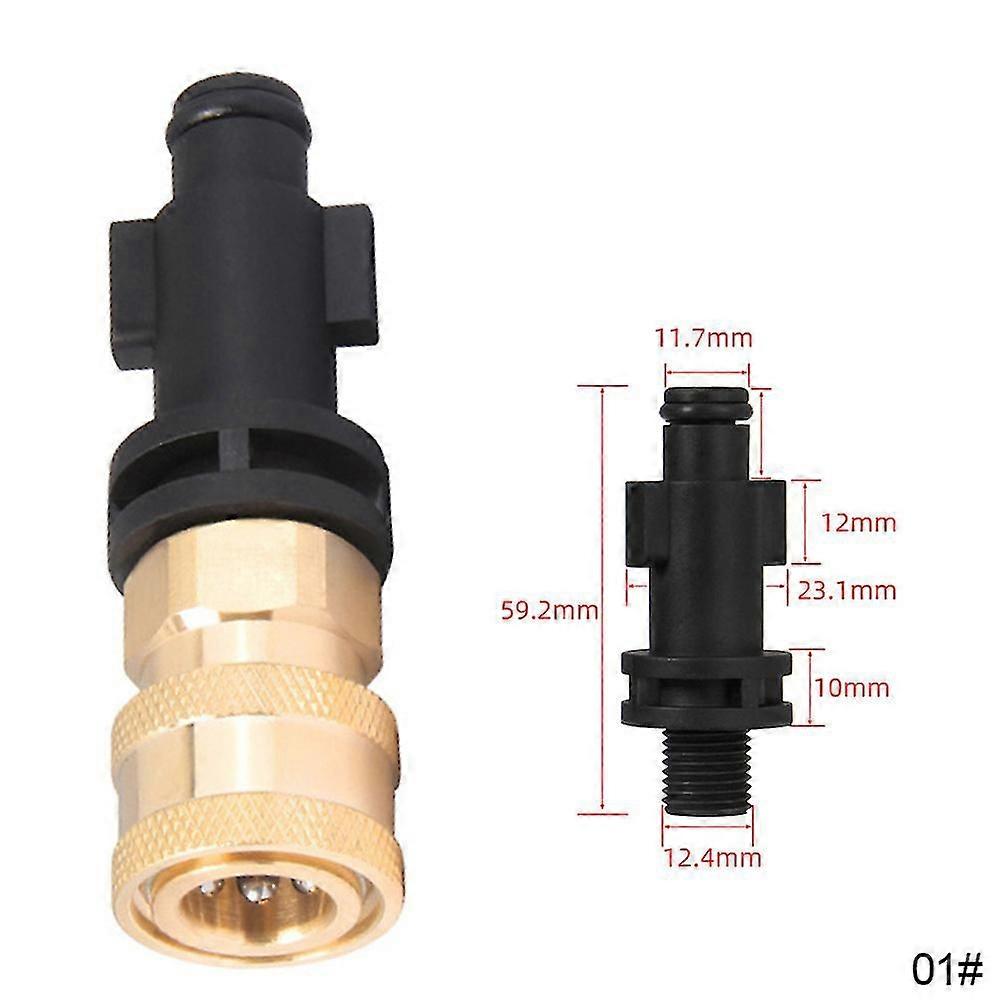 Pressure Washer Male Adapter G1/4 Quick Release Connector Nozzle