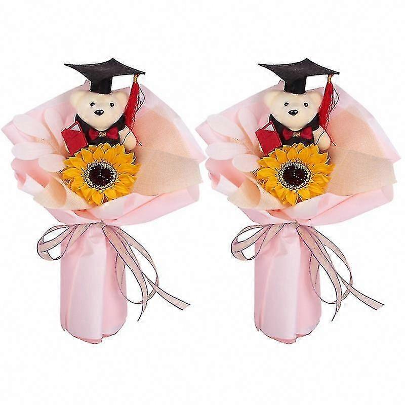 1 Set Sunflower Bouquet for Home Decor or Gift