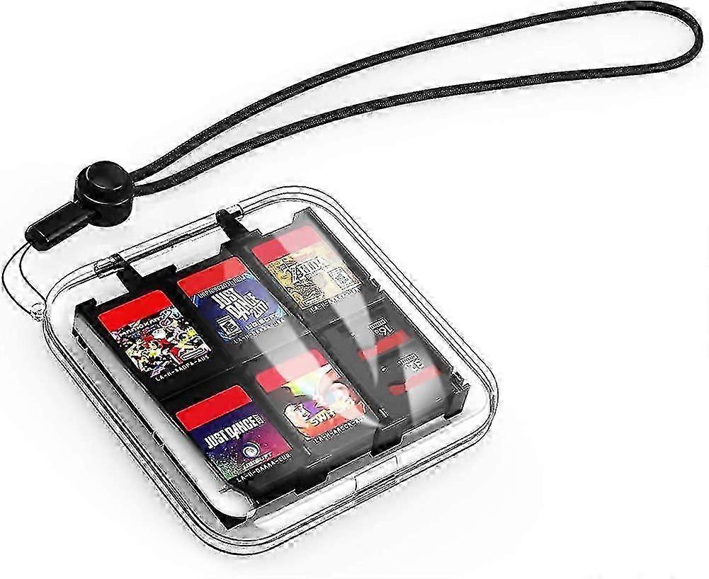 Game Card Case Compatible With Acsergery & Oled , Game Card Organizer With Acsergery 12 Game Slots Gift