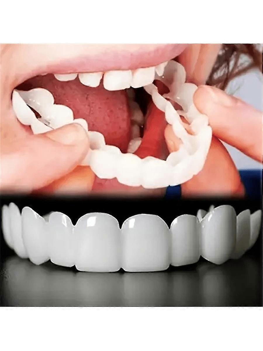 4stk nye opgradering øvre / nedre proteser perfekt smil finer protese protese øjeblikkeligt smil