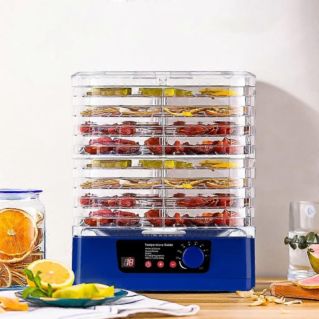 Food Dehydrator 8 Tray With 24Hour Timer And 3570 C Temperature Control For Fruits, Vegetables, Jerky And Meat